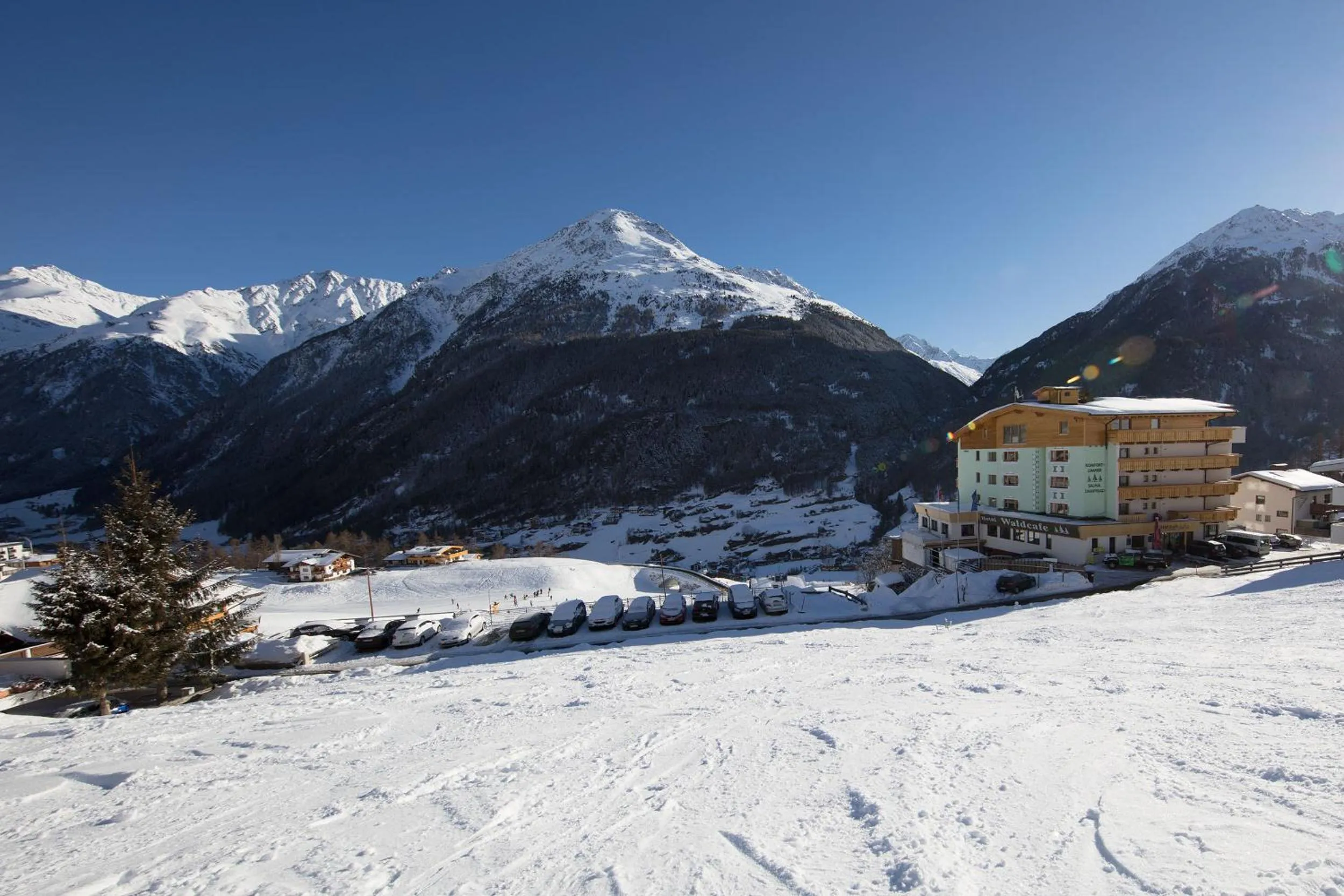 Off site in Hotel Waldcafe