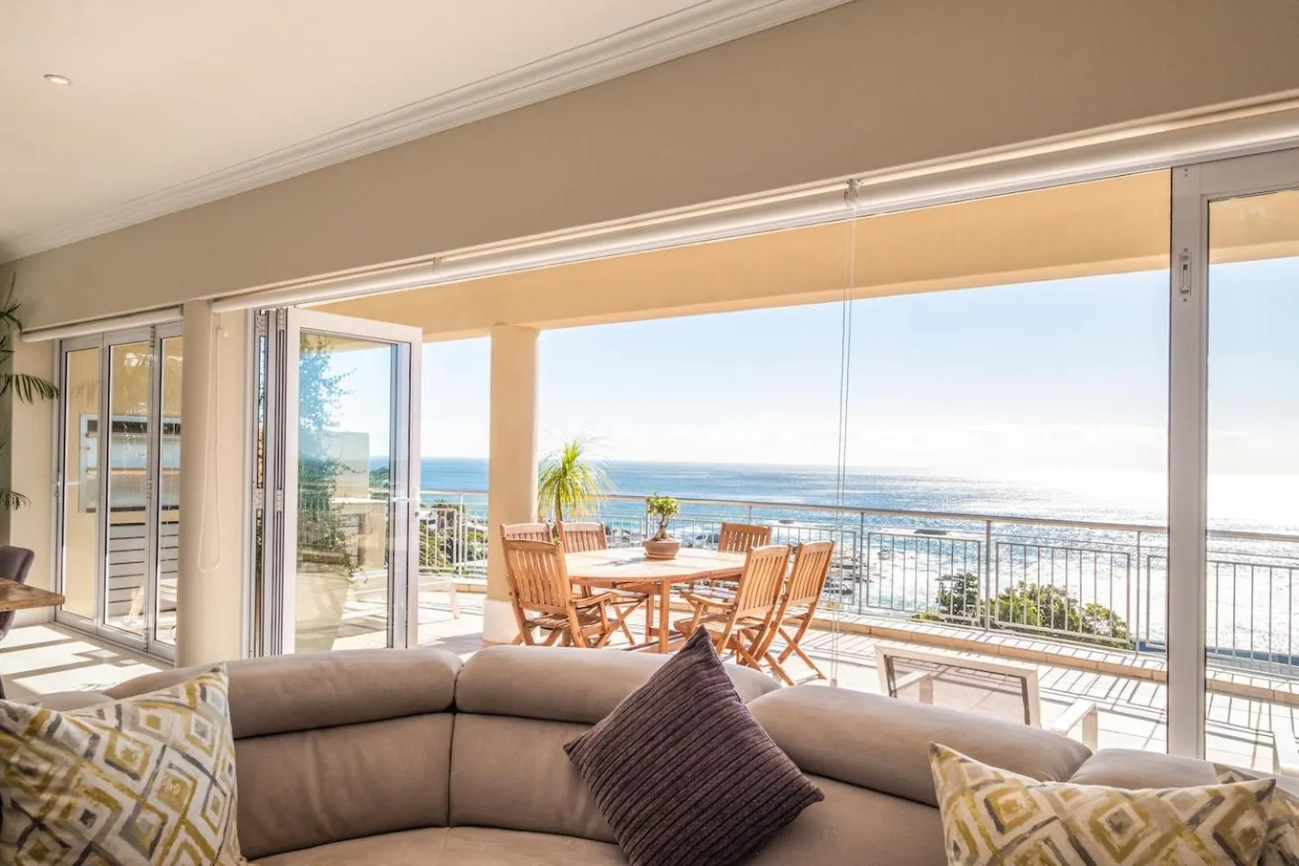 Living room in 3 On Camps Bay