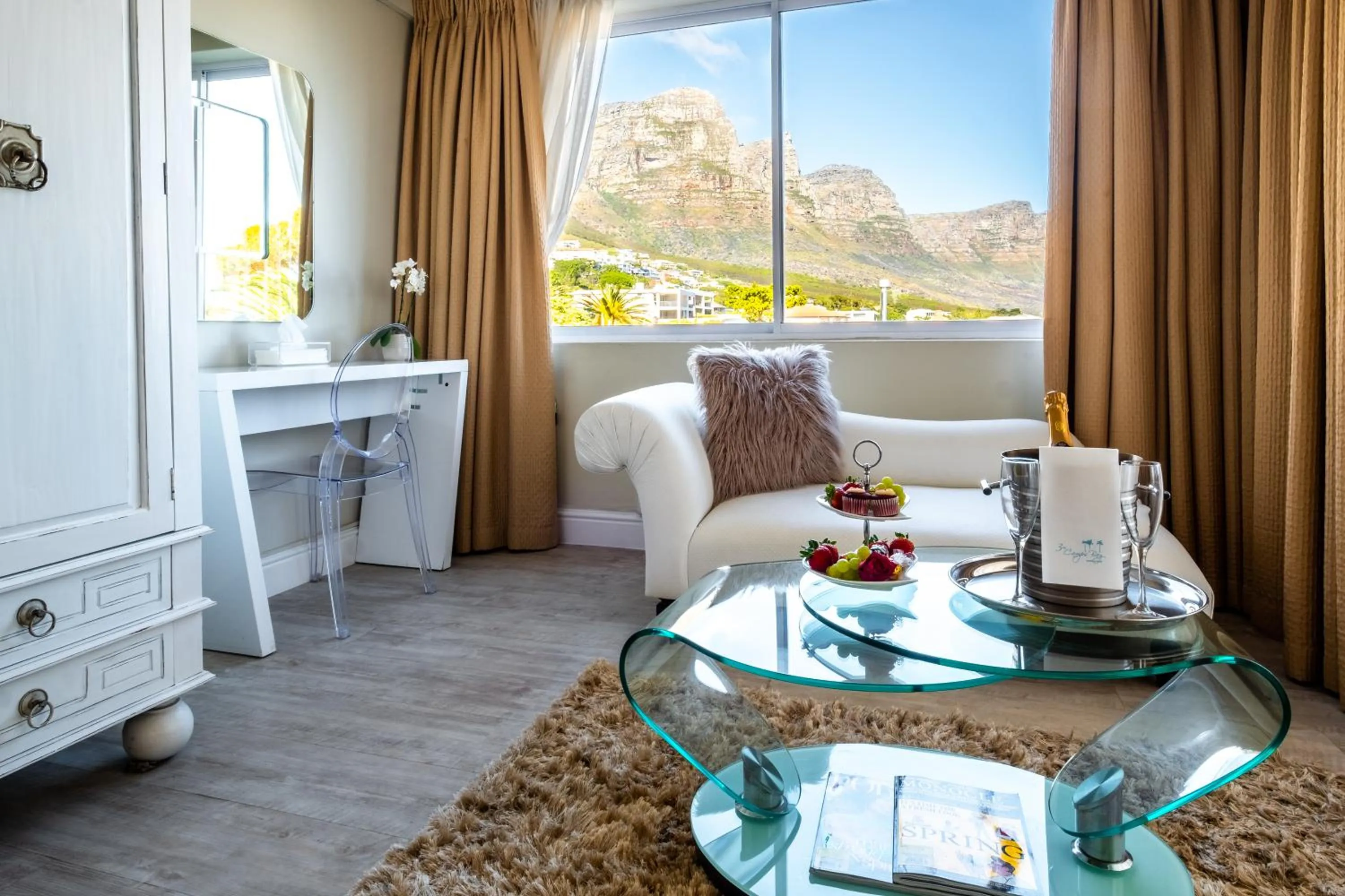 Seating area in 3 On Camps Bay