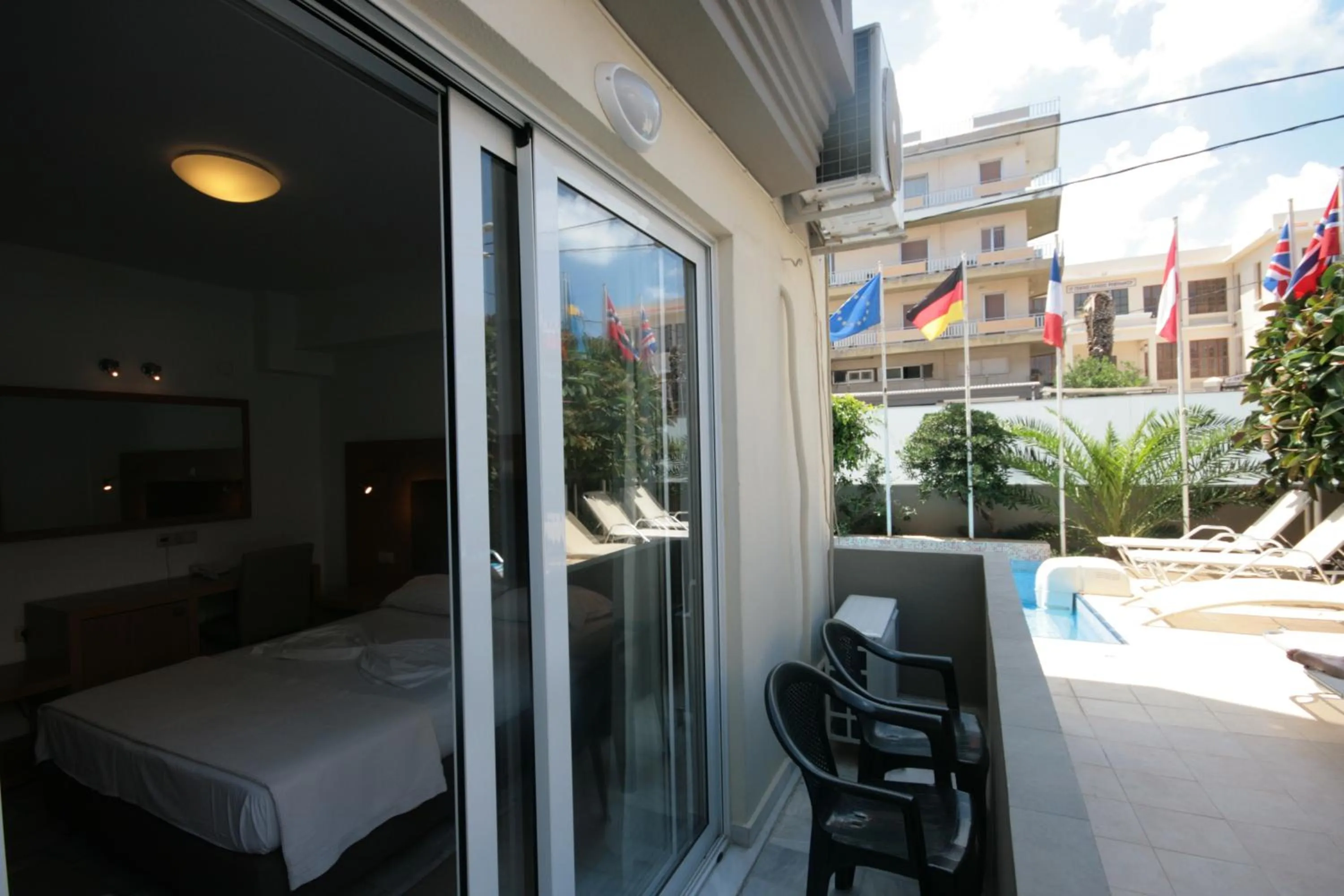 Balcony/Terrace in Liberty Hotel