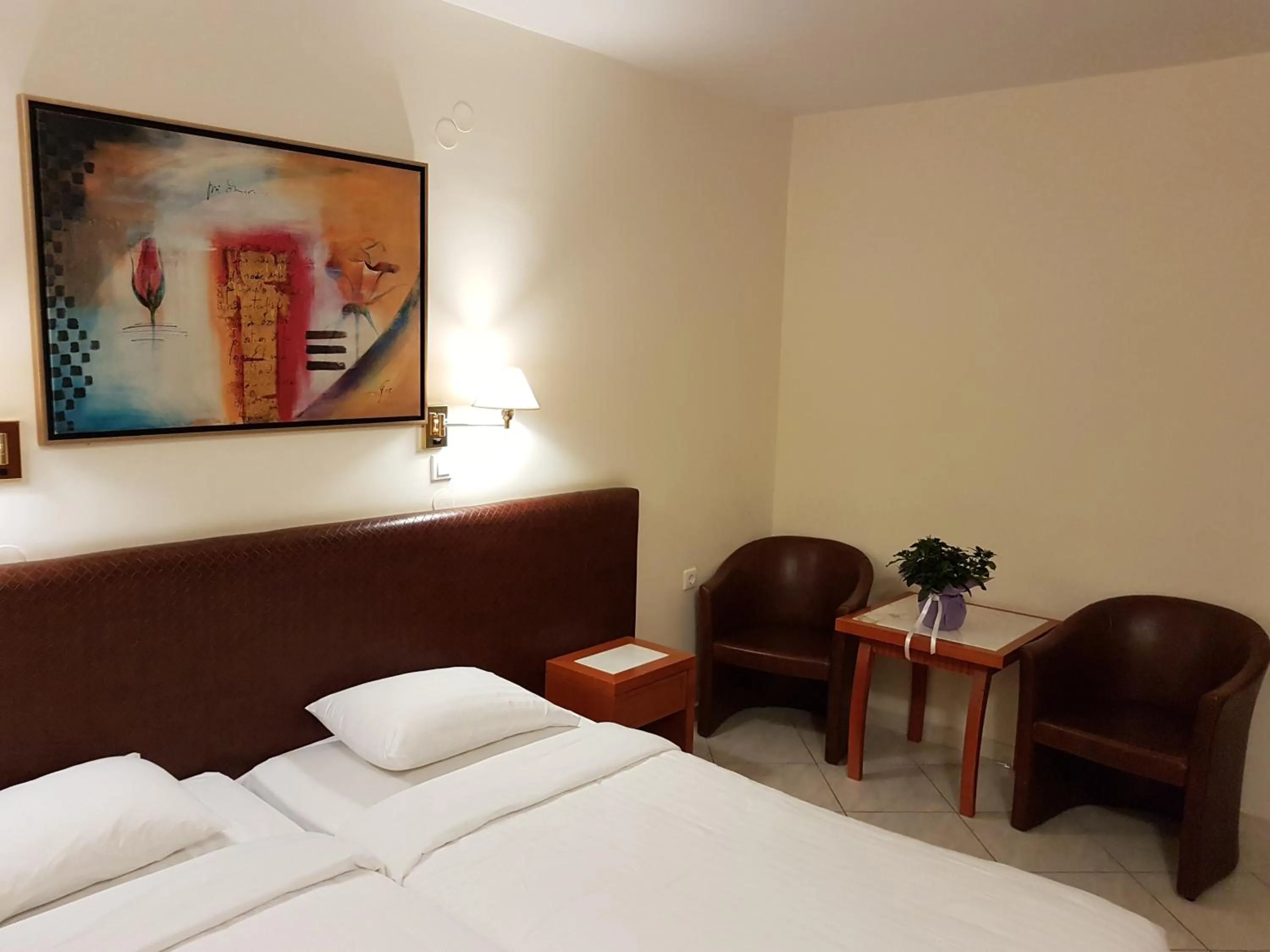 Photo of the whole room in Liberty Hotel