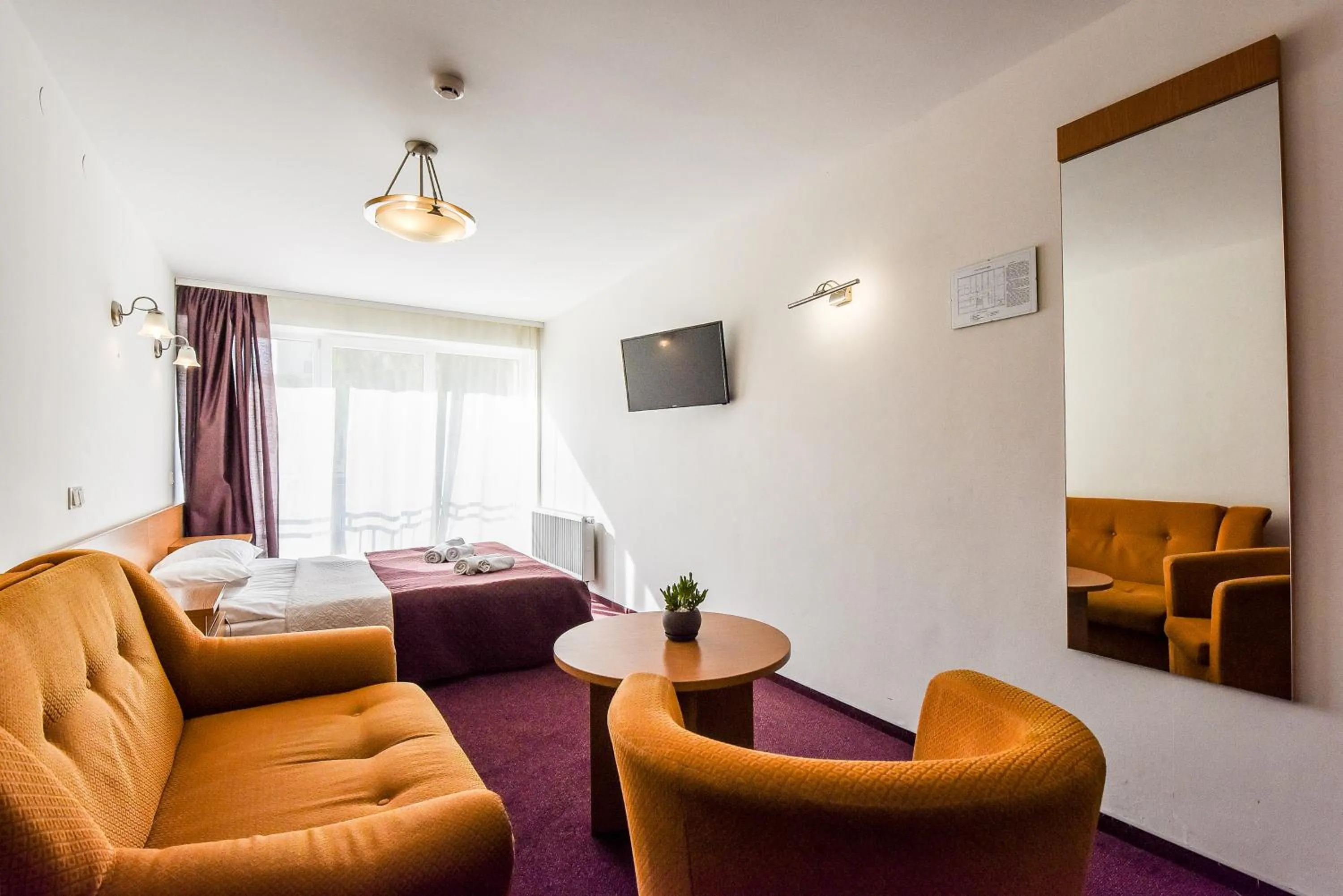 Photo of the whole room, Bed in Muza Hotel