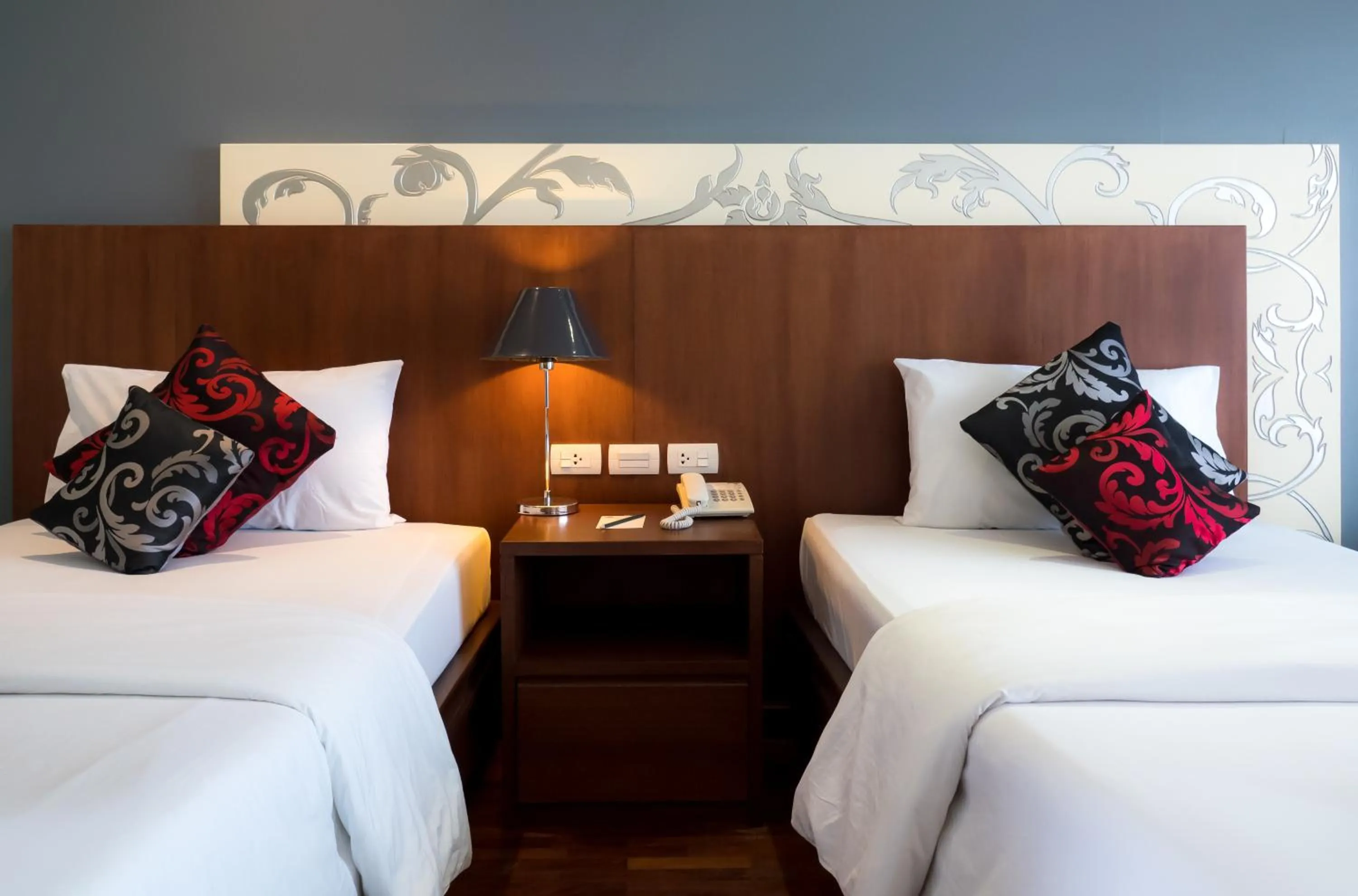 Bed in Grand Jomtien Palace Hotel - SHA Extra Plus