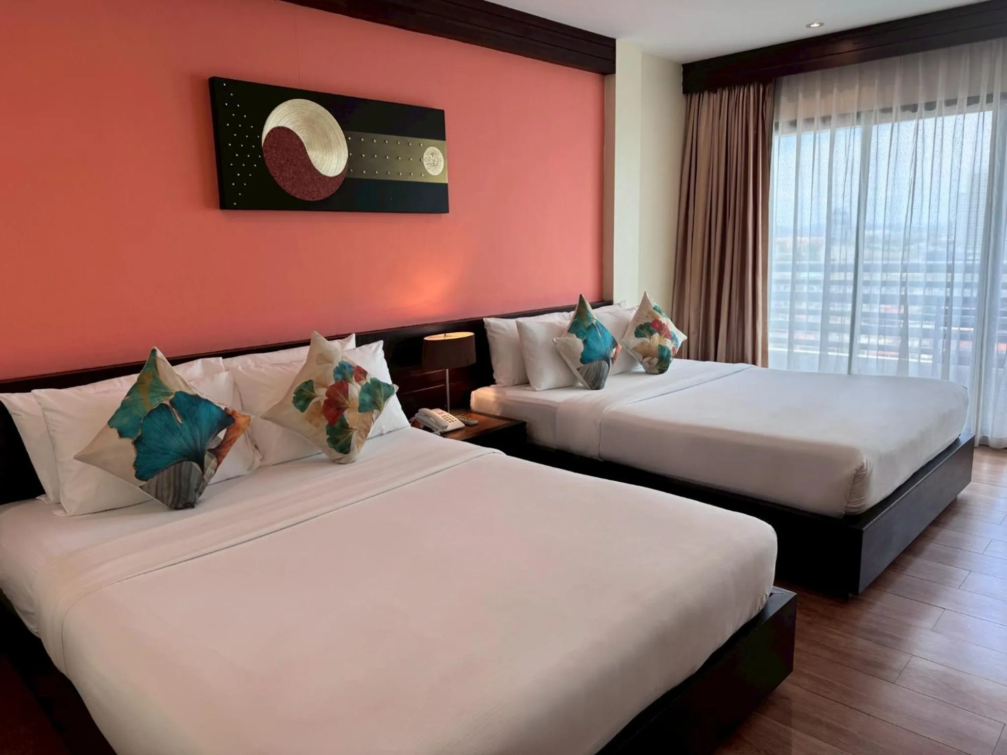 Bed in Grand Jomtien Palace Hotel - SHA Extra Plus