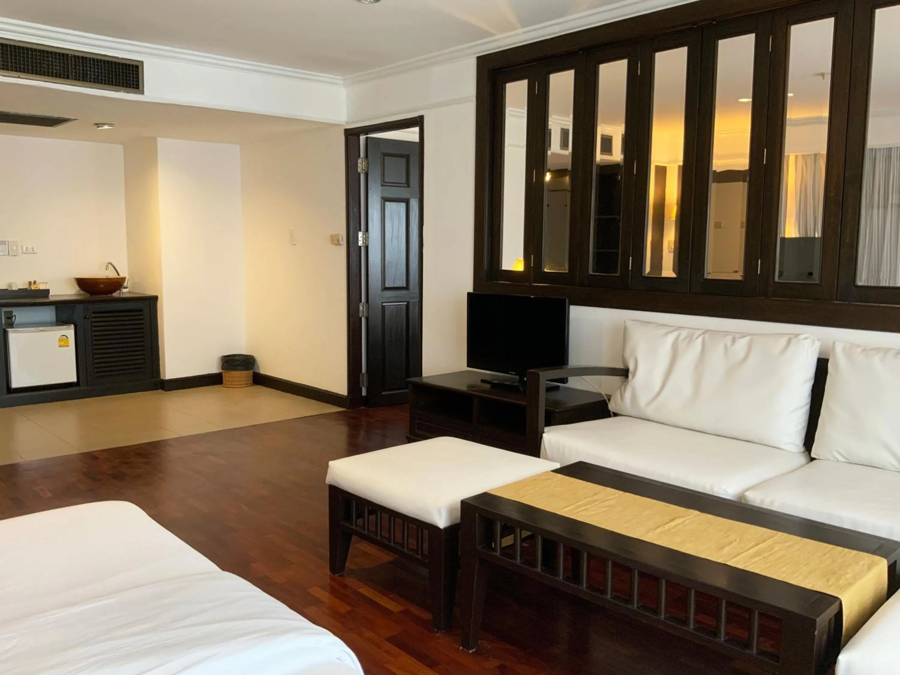 Bed in Grand Jomtien Palace Hotel - SHA Extra Plus