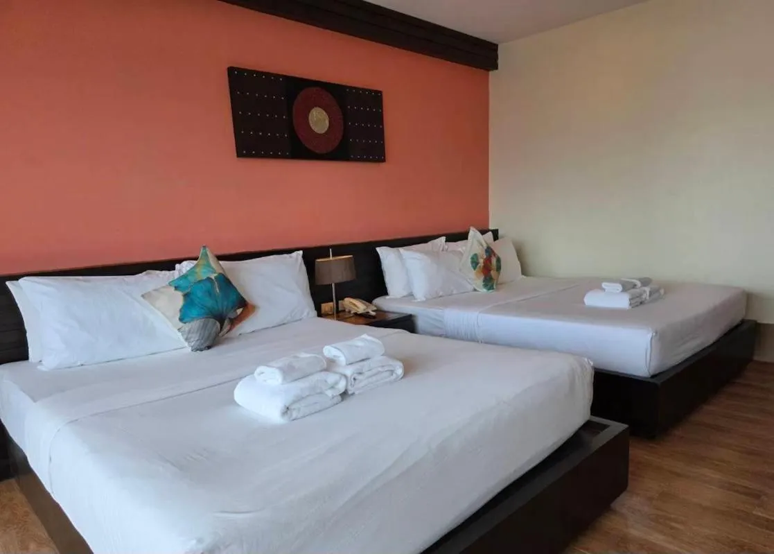 Bed in Grand Jomtien Palace Hotel - SHA Extra Plus