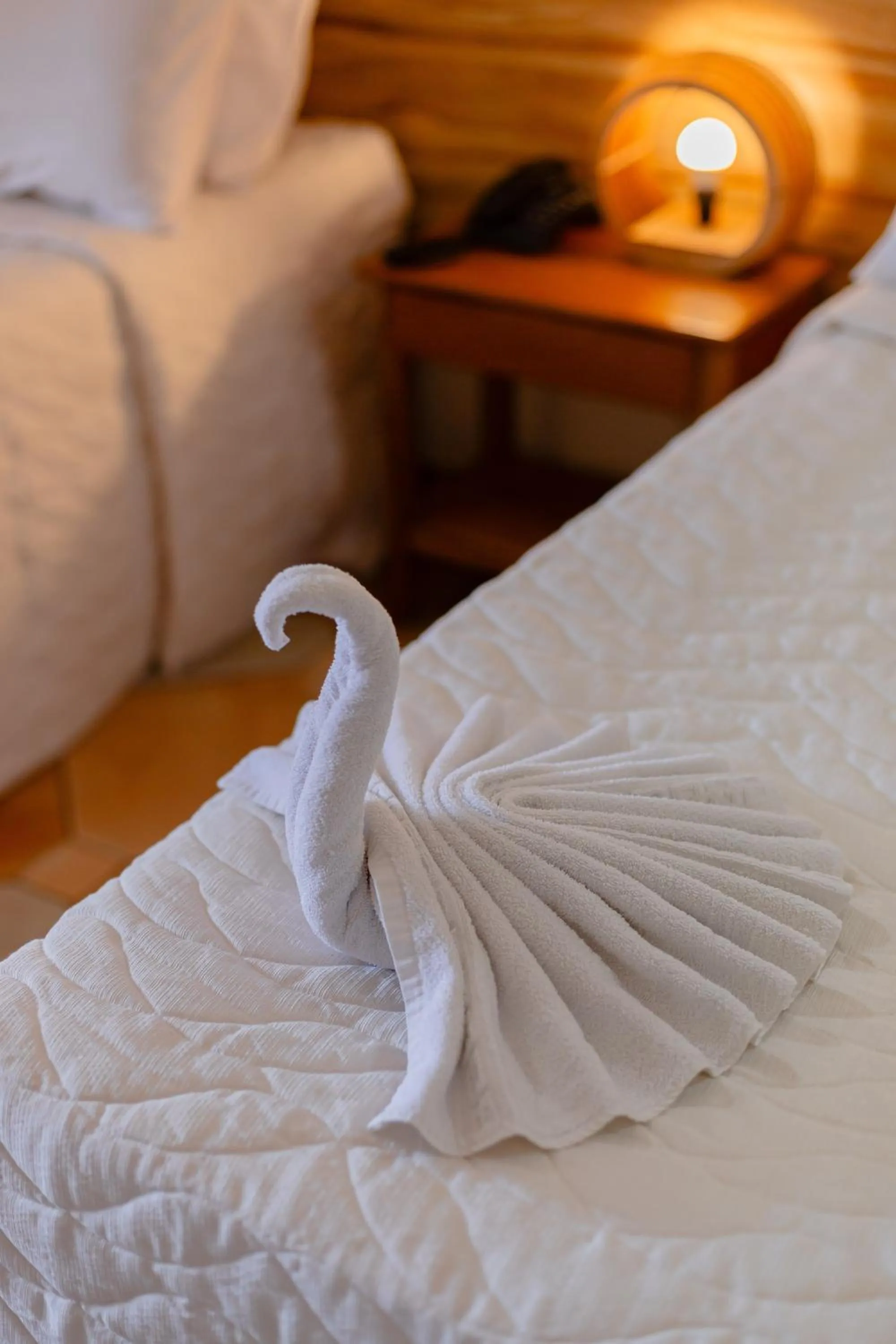 Bed in Hotel Pirá Miúna