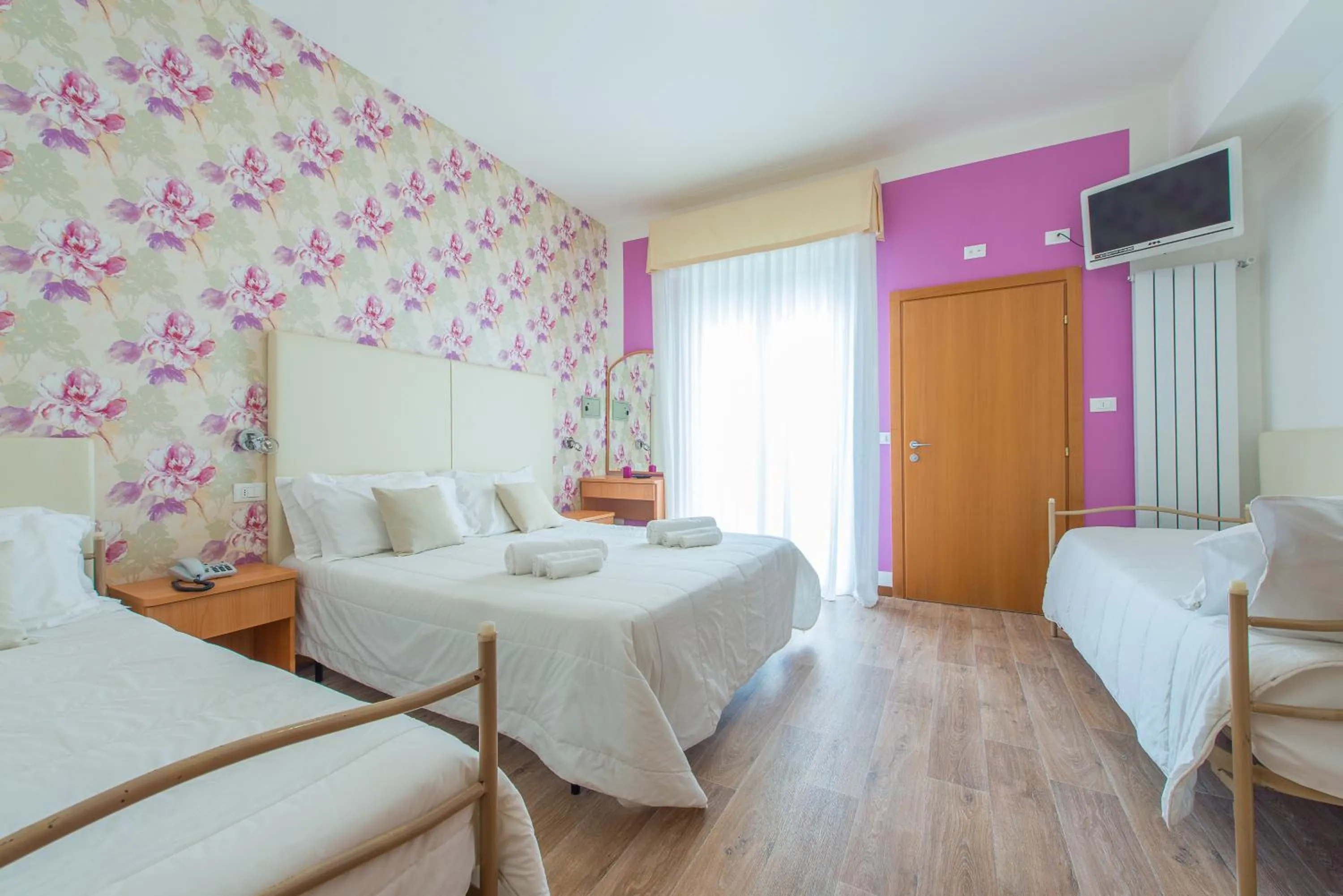 Photo of the whole room, Bed in Hotel Galassia