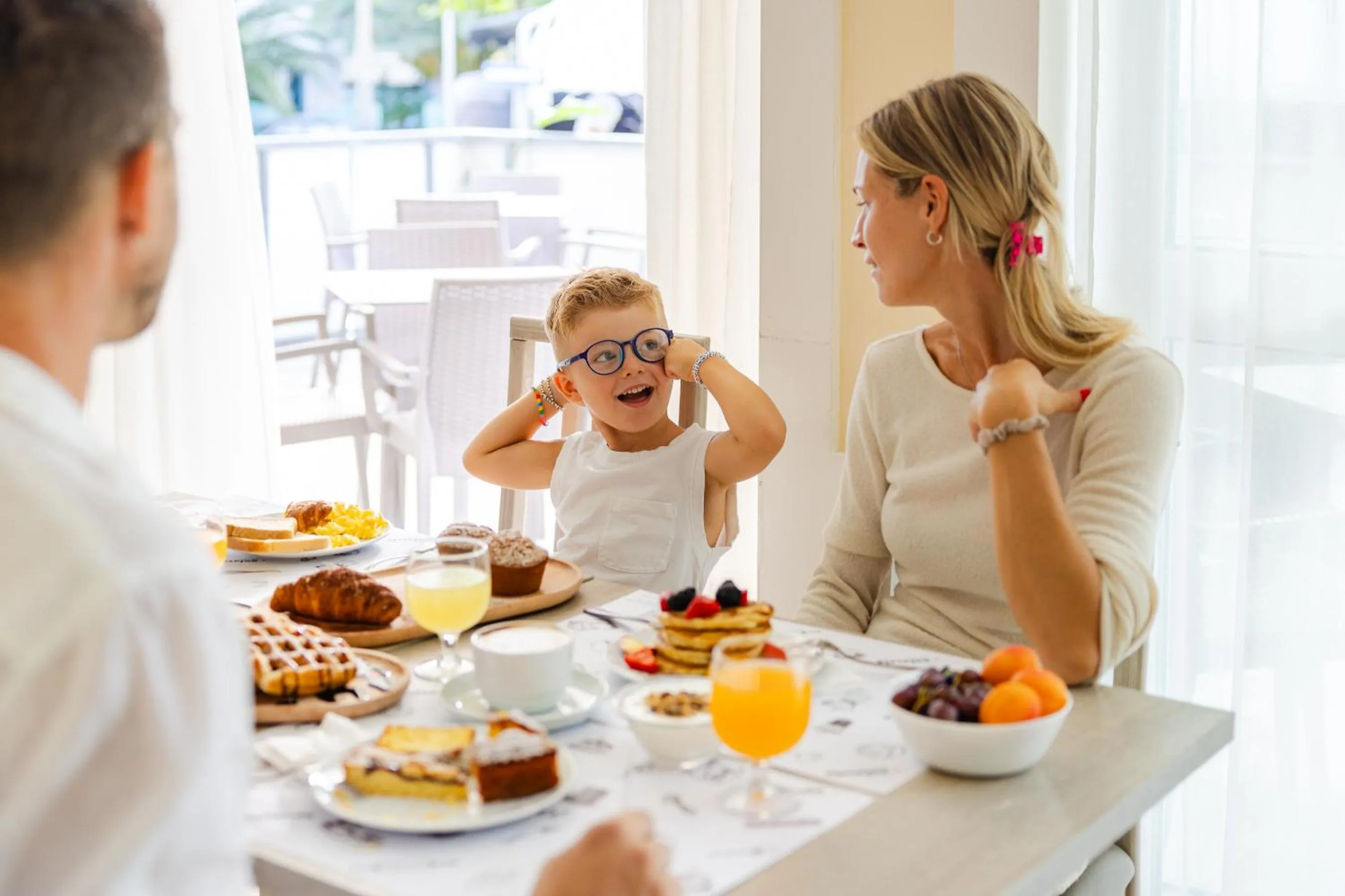 Dining area in Hotel Galassia