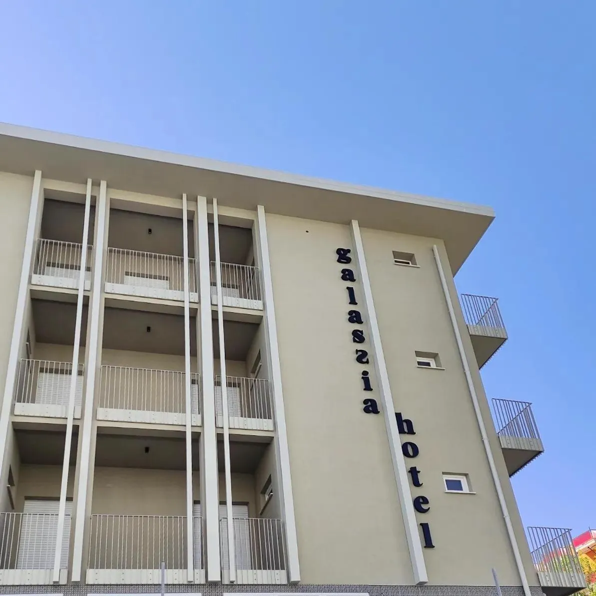 Facade/entrance in Hotel Galassia