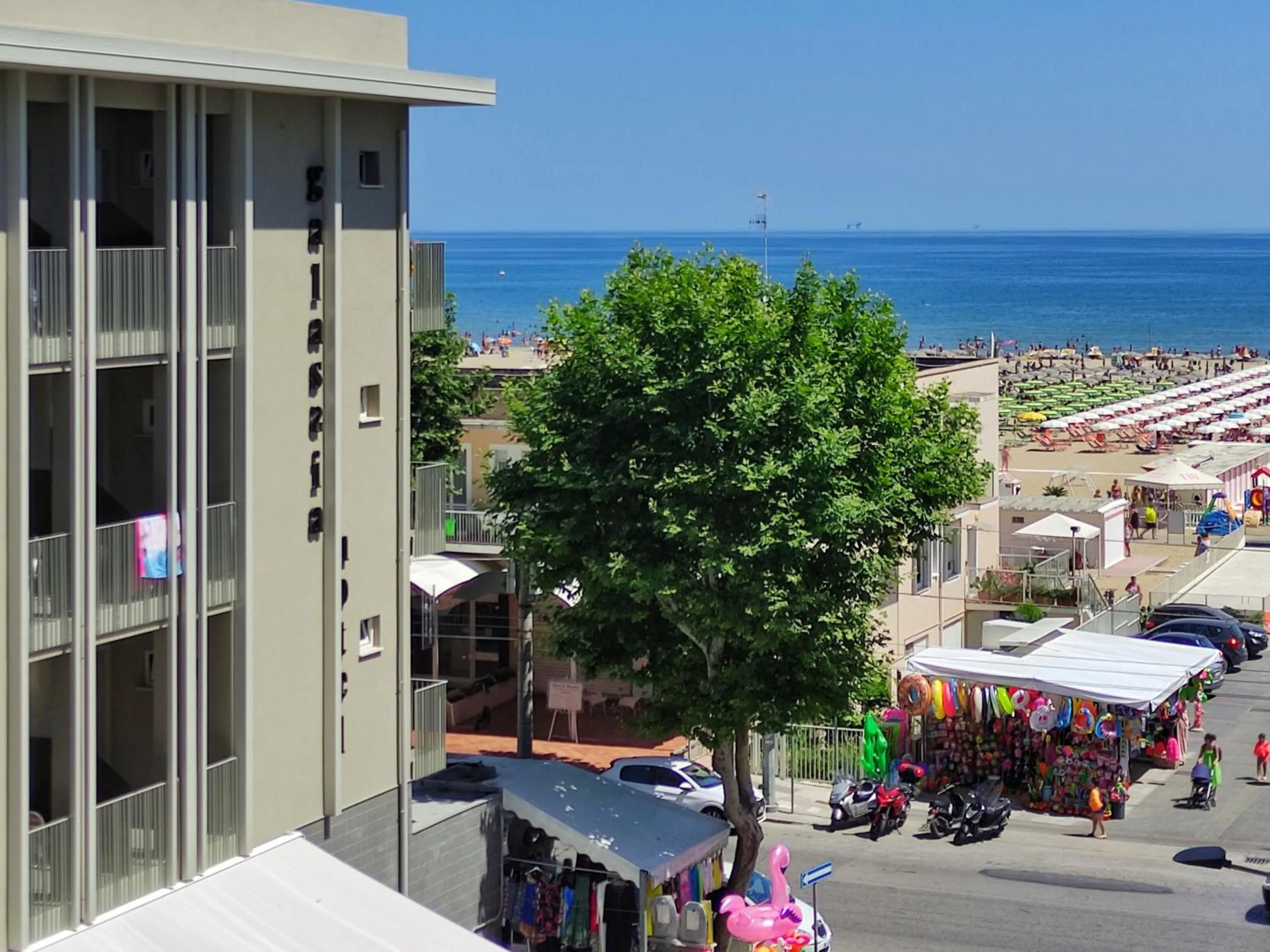 Sea view in Hotel Galassia