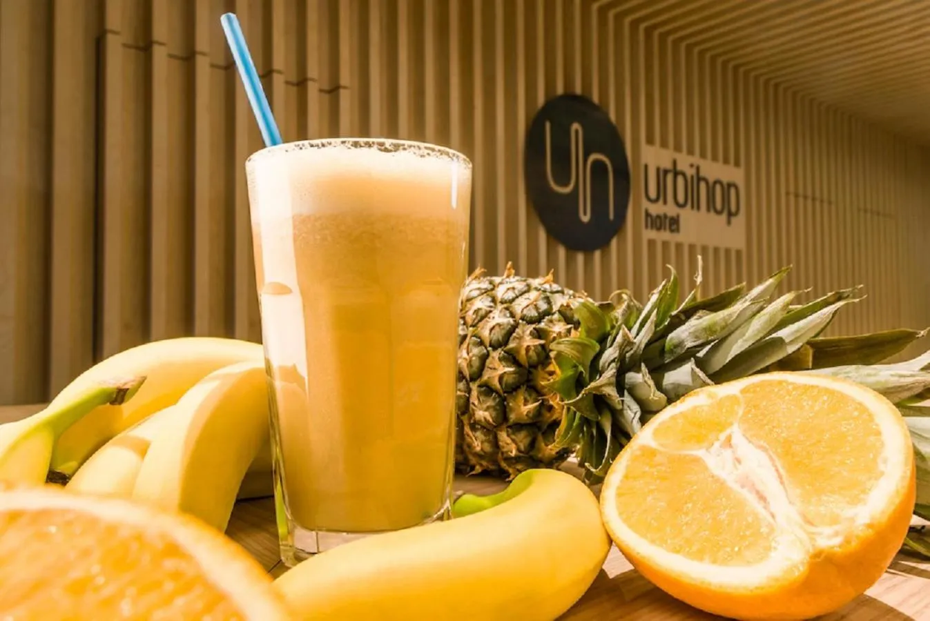 Lounge or bar in Urbihop Hotel