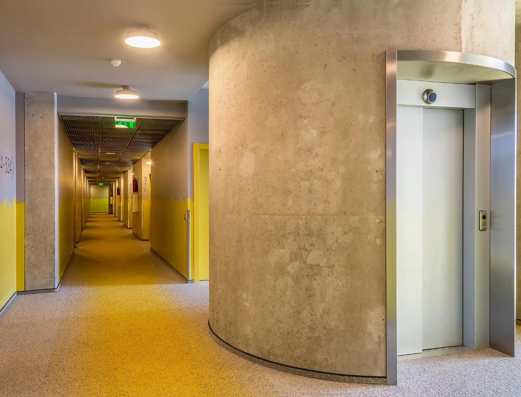 Floor plan in Urbihop Hotel