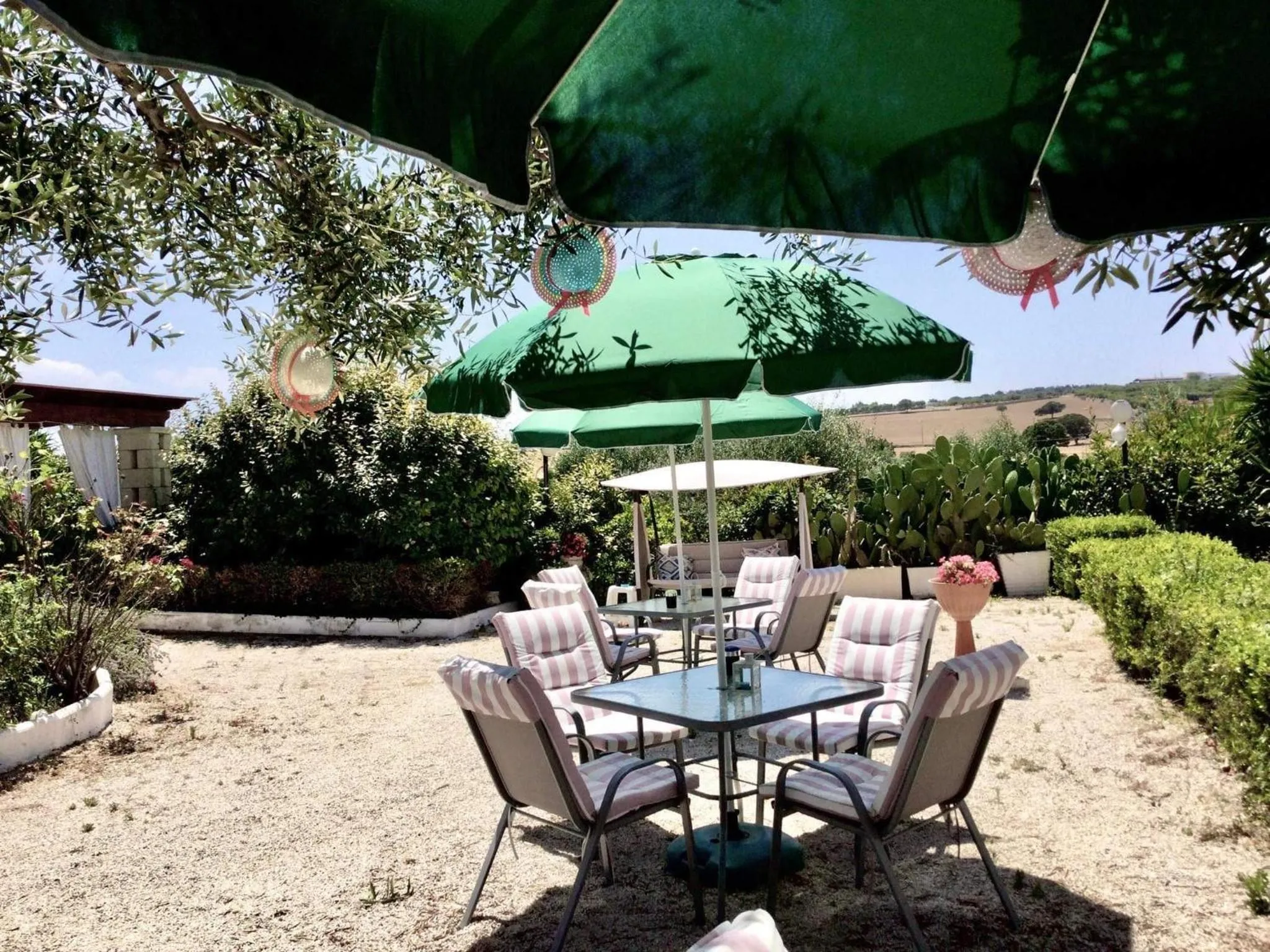 Garden view in Mirella Charming