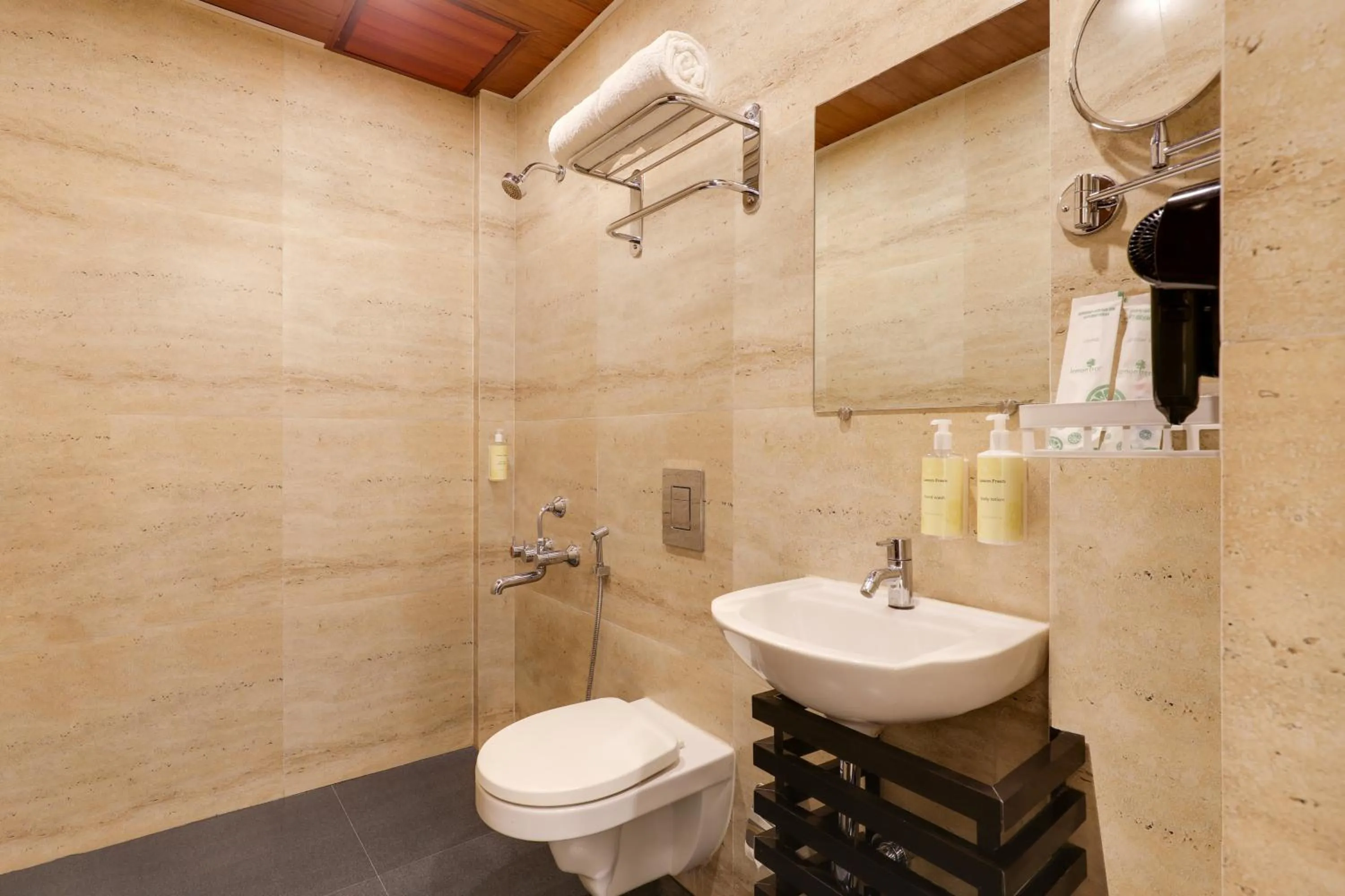 Bathroom in Lemon Tree Hotel, Dapoli