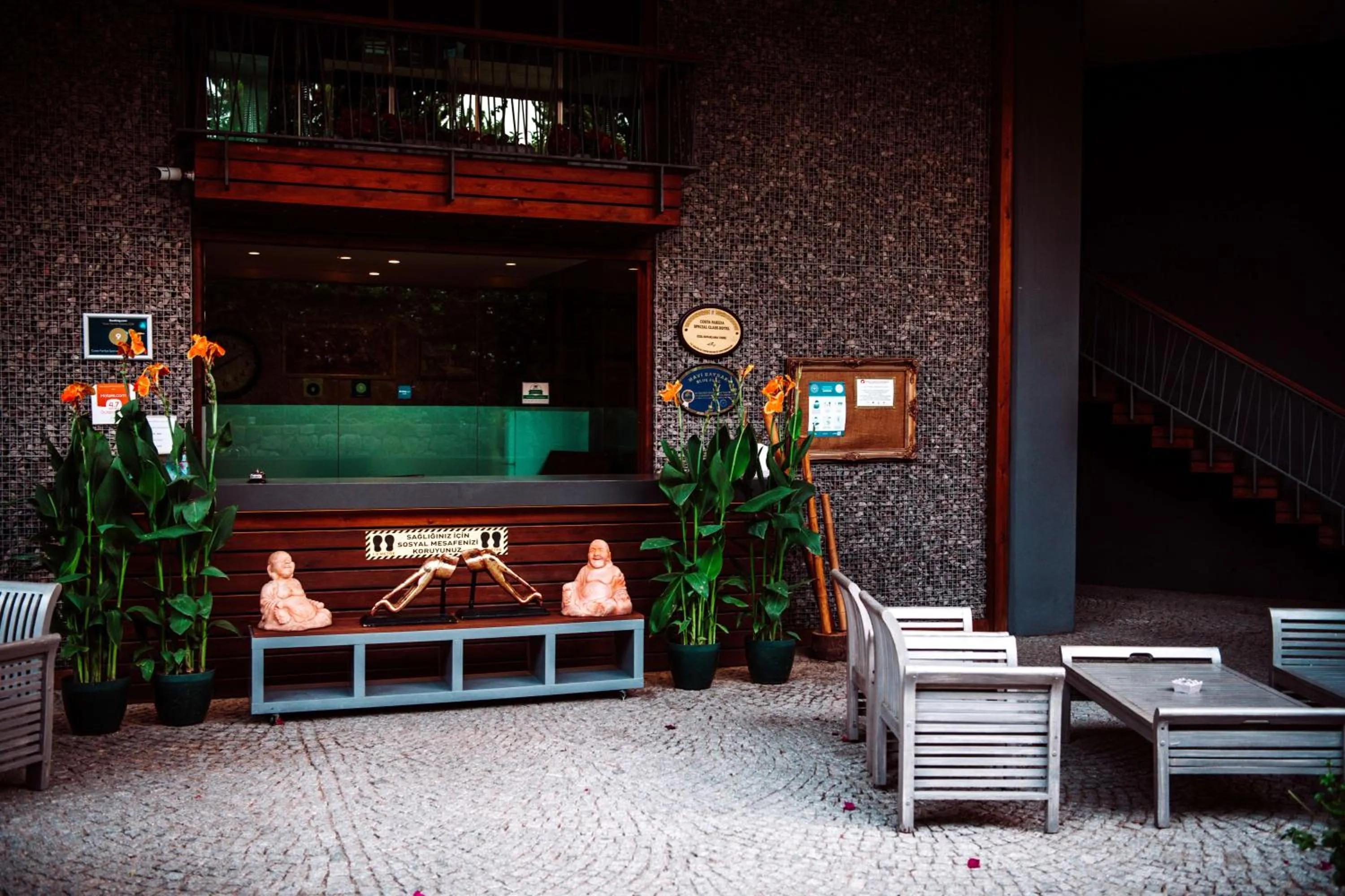 Lobby or reception in Costa Farilya Special Class Hotel Bodrum