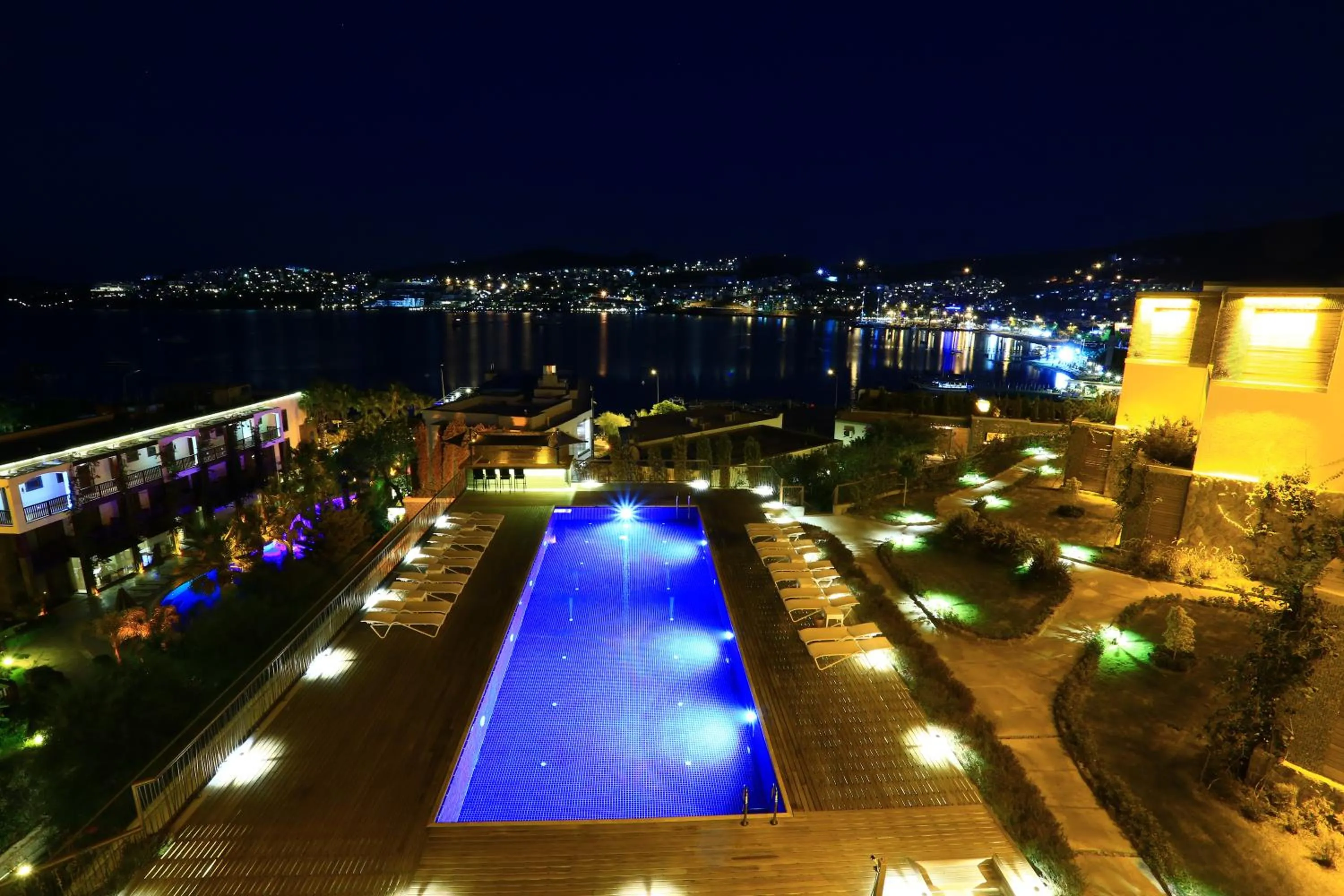City view in Costa Farilya Special Class Hotel Bodrum