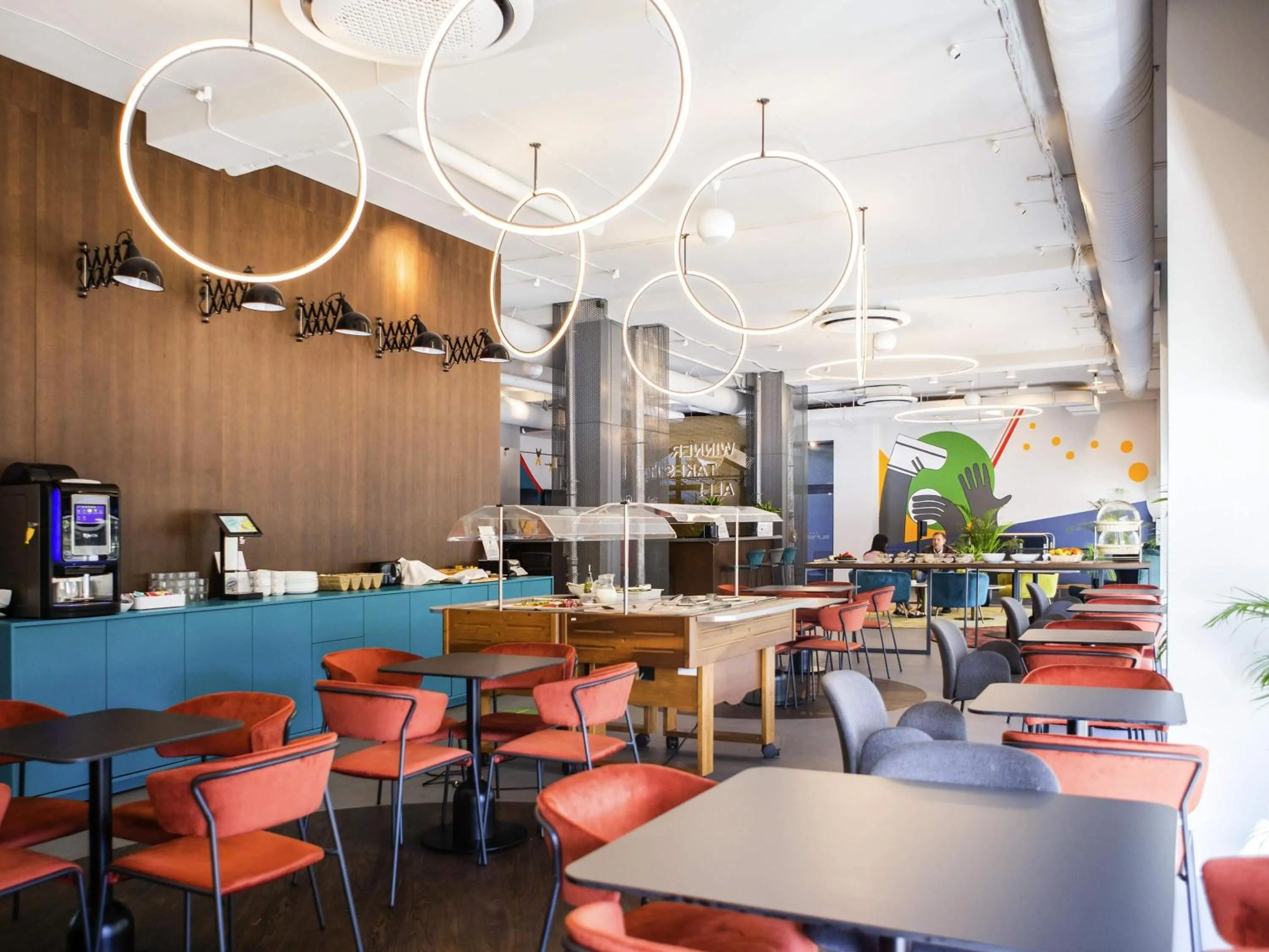 Breakfast in IBIS Styles Kaunas Centre