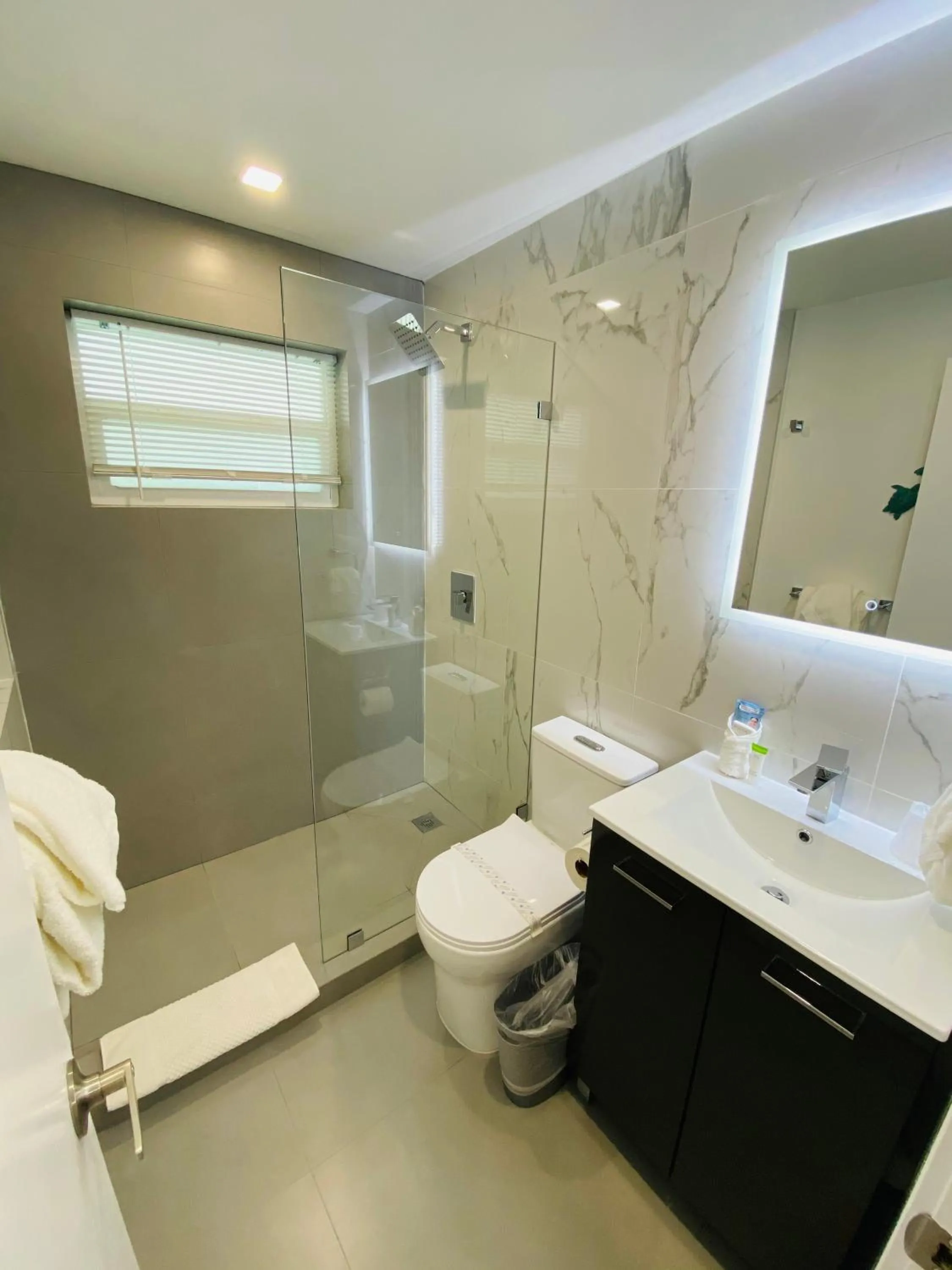 Bathroom in Blue Sky