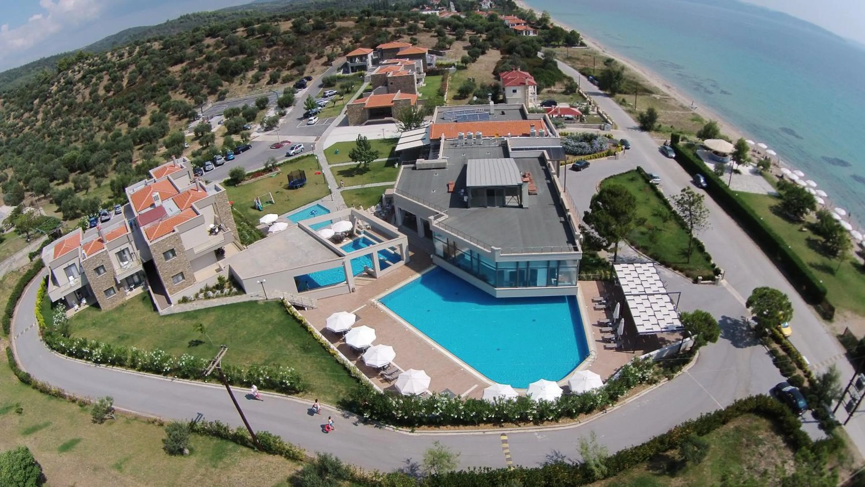 Bird's eye view in Krotiri Resort