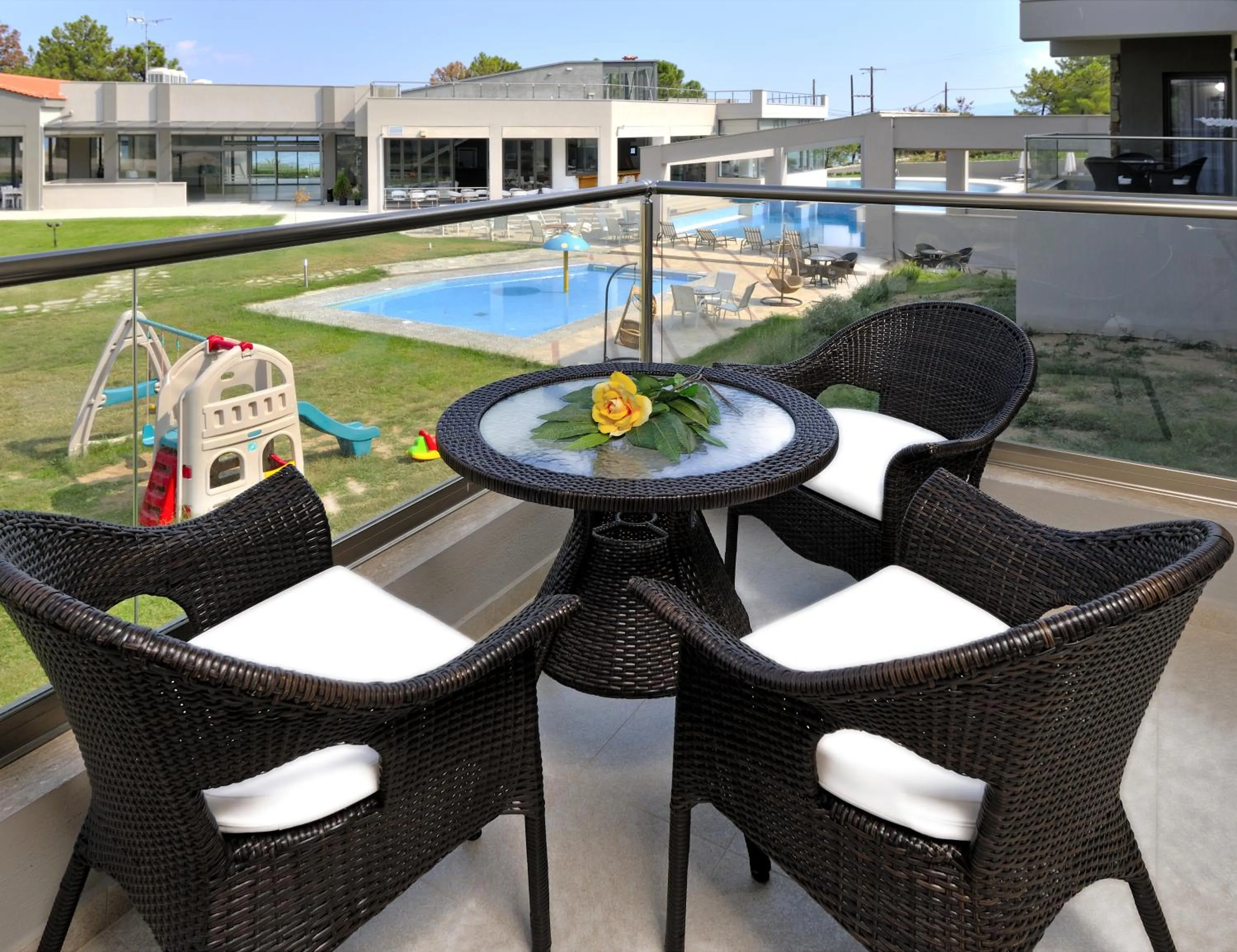 Balcony/Terrace in Krotiri Resort