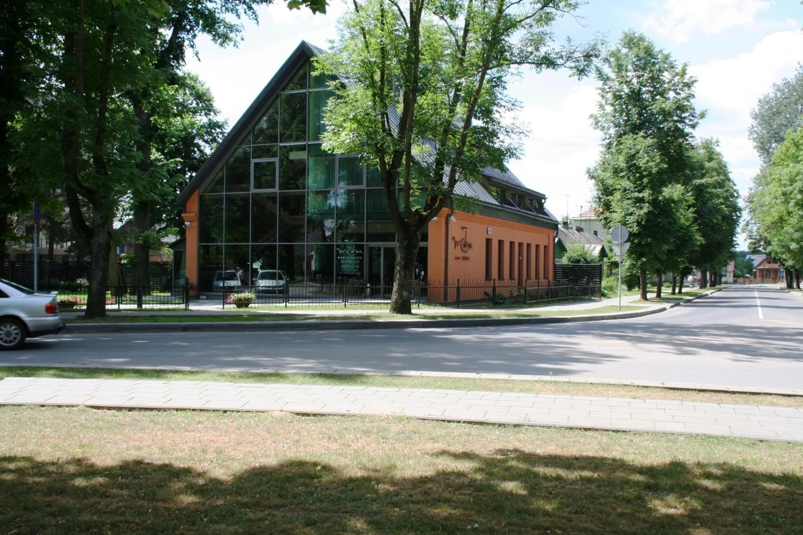 Facade/entrance in Hotel Medūna