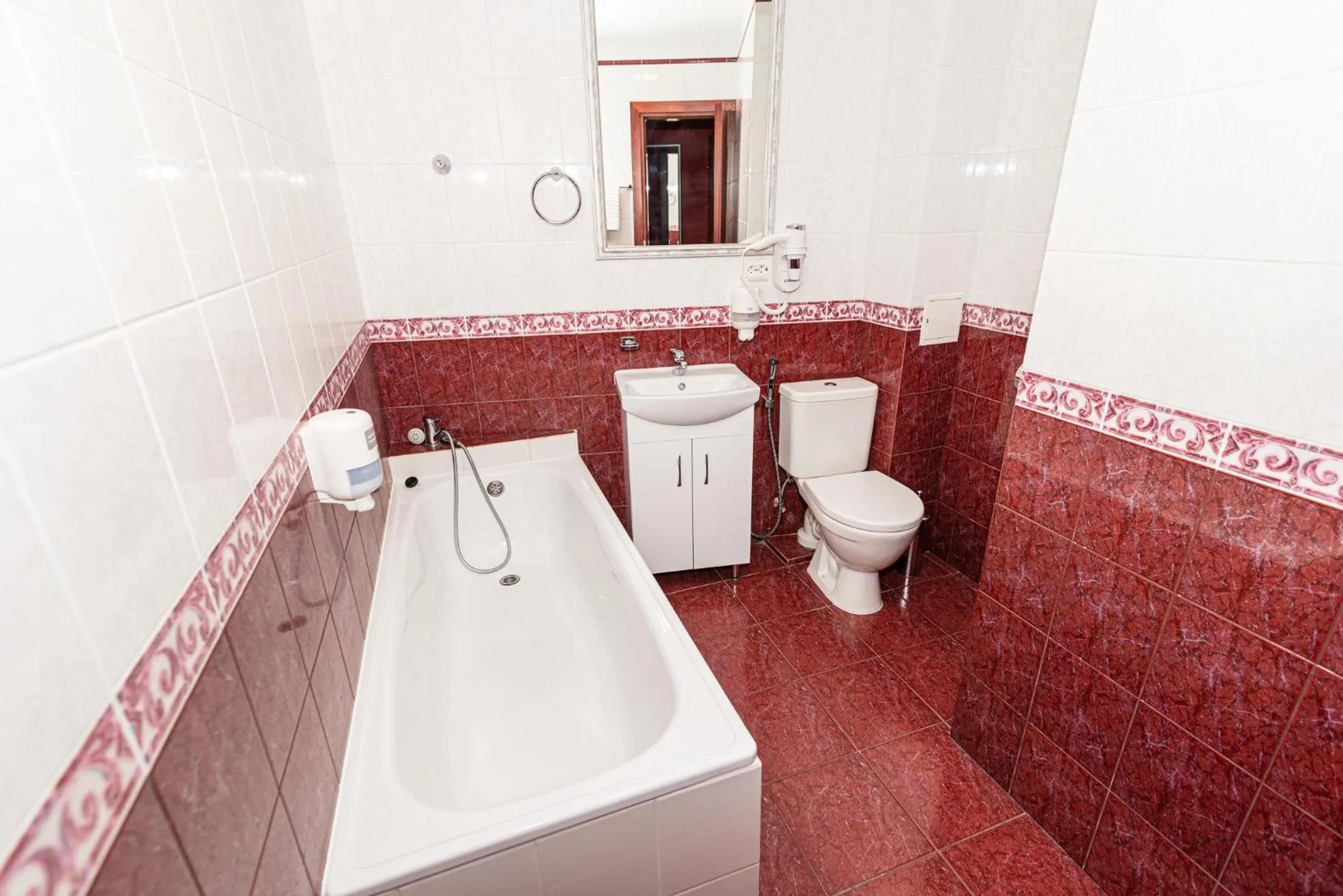 Bathroom in Hotel Medūna