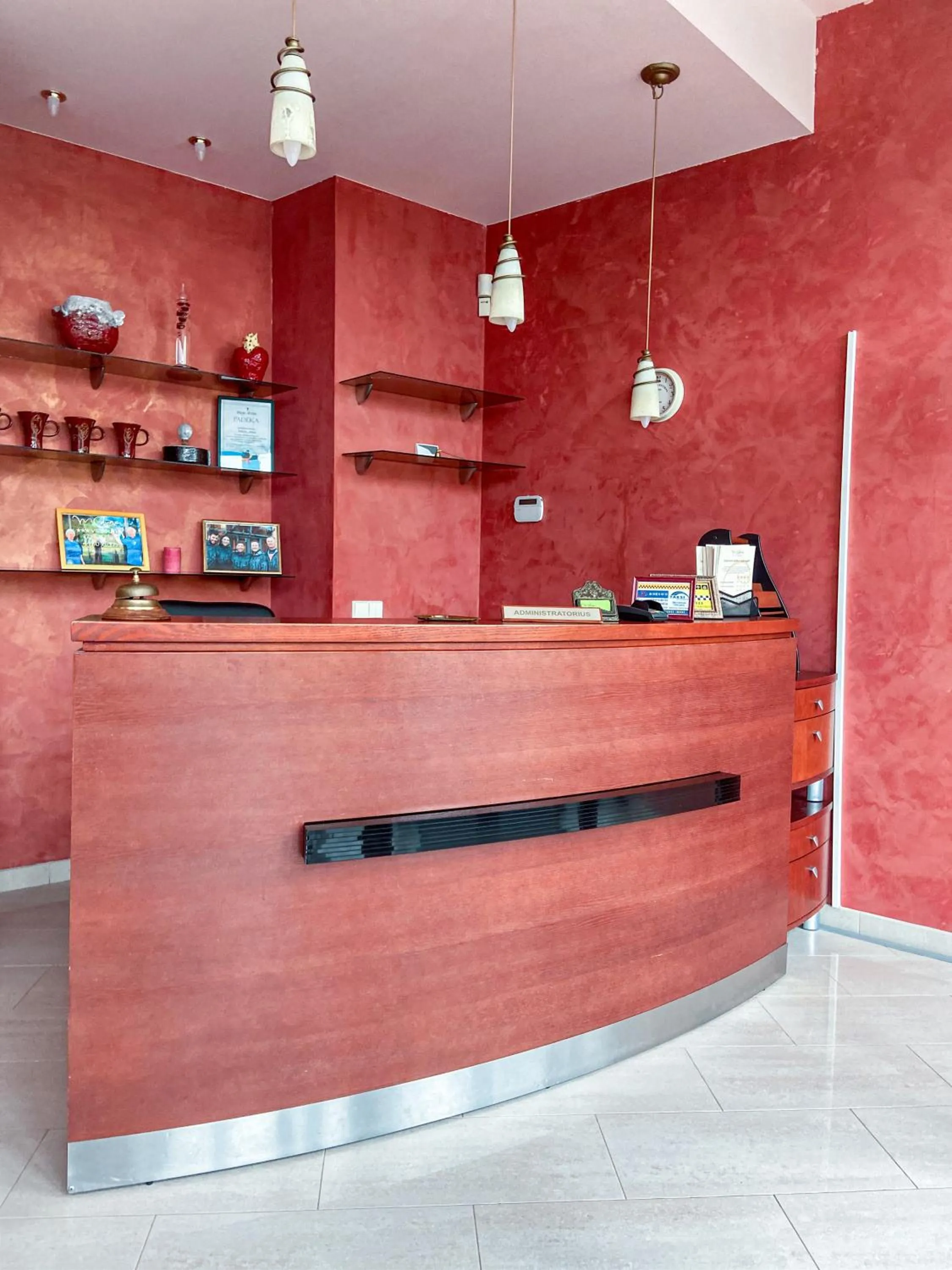 Lobby or reception in Hotel Medūna