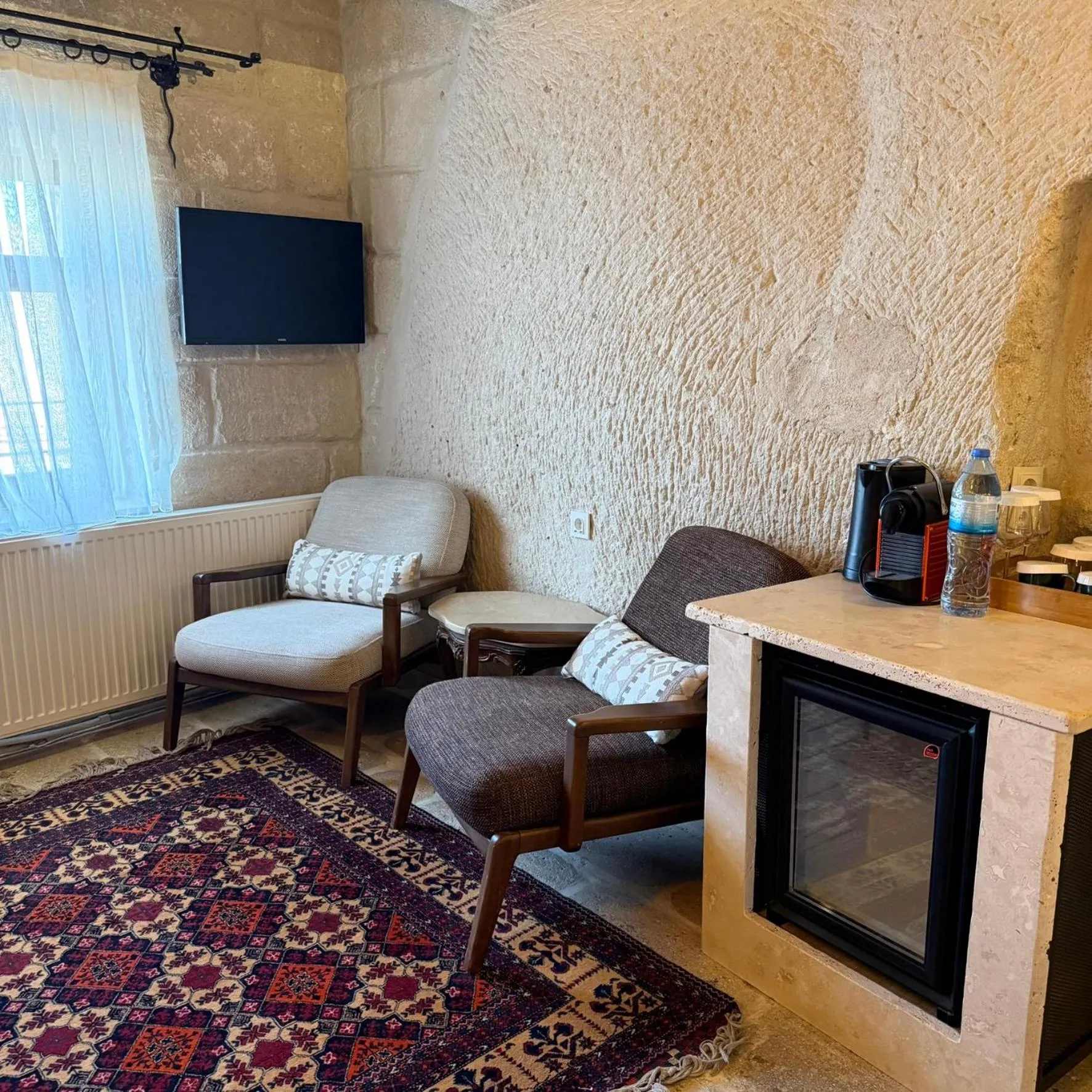 Bathroom in Local Cave House
