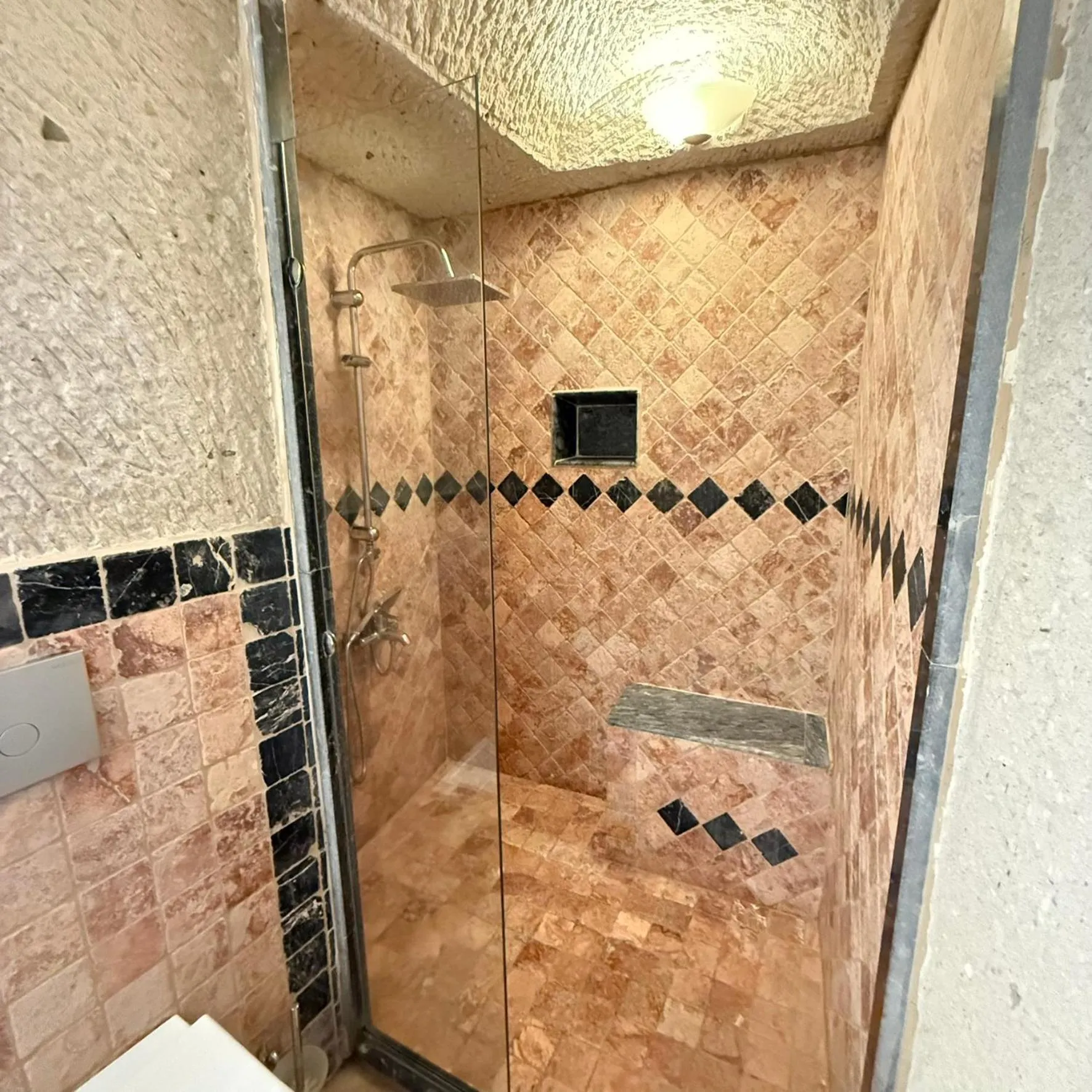 Bathroom in Local Cave House