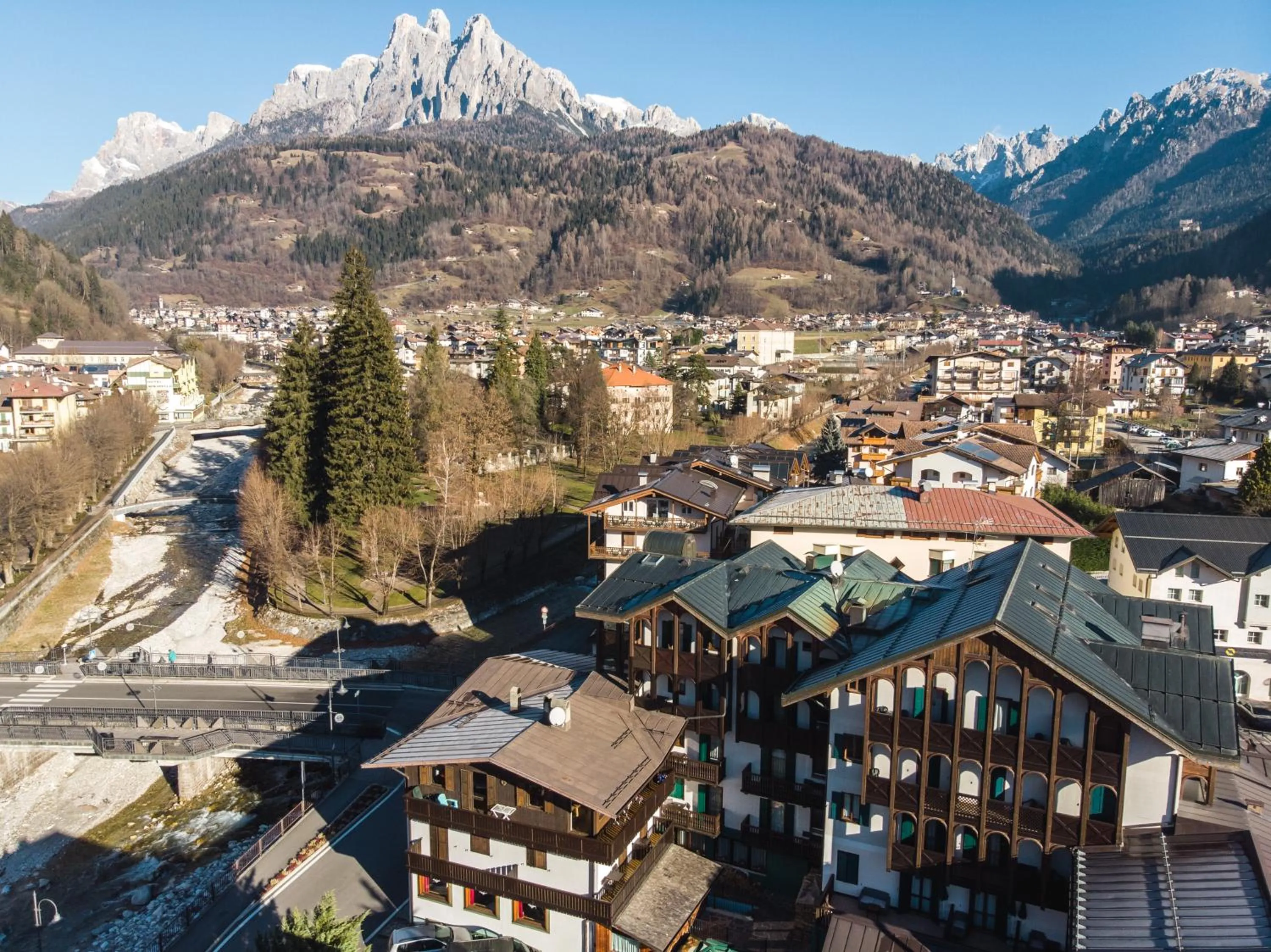 Bird's eye view in Hotel Isolabella Wellness
