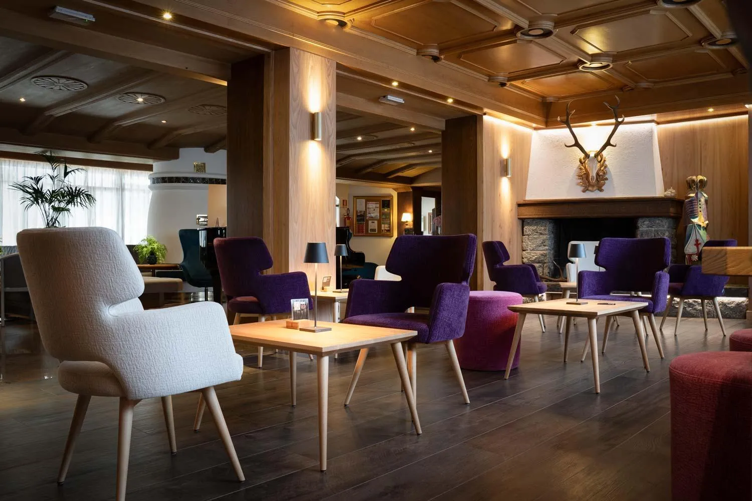 Communal lounge/ TV room in Hotel Isolabella Wellness