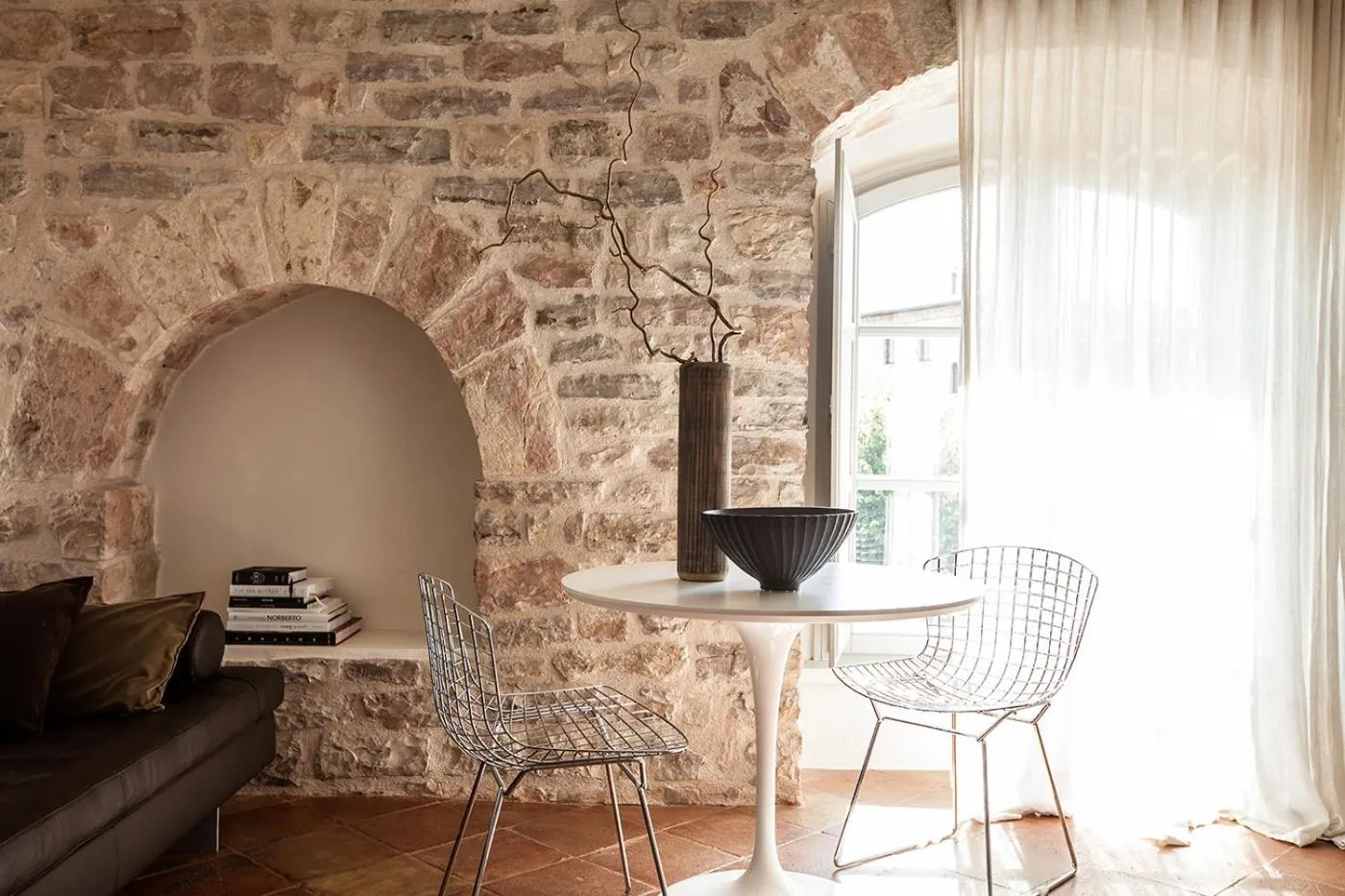 Decorative detail in Nun Assisi Relais & Spa Museum