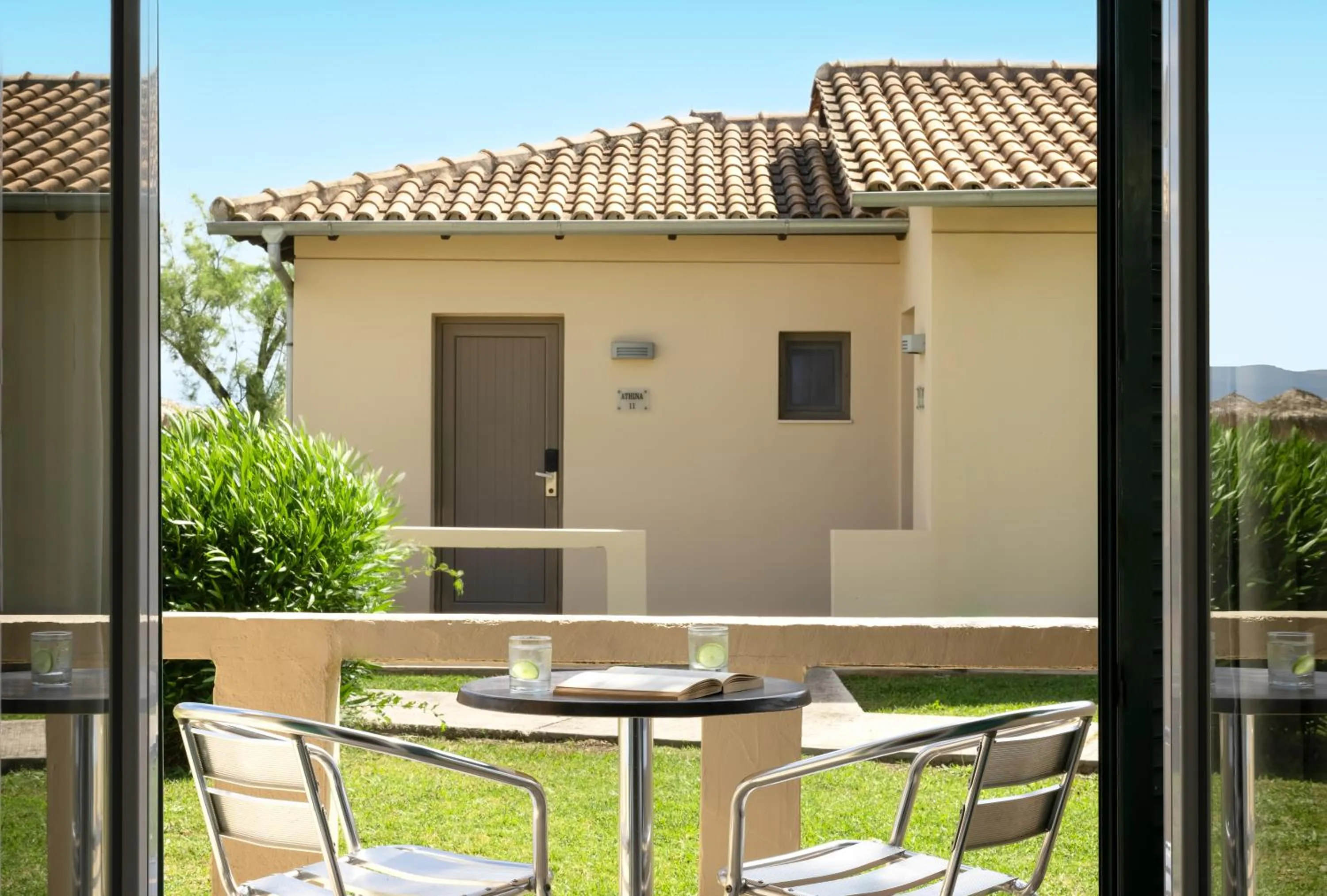 Garden view in Canvas by Mitsis Messonghi