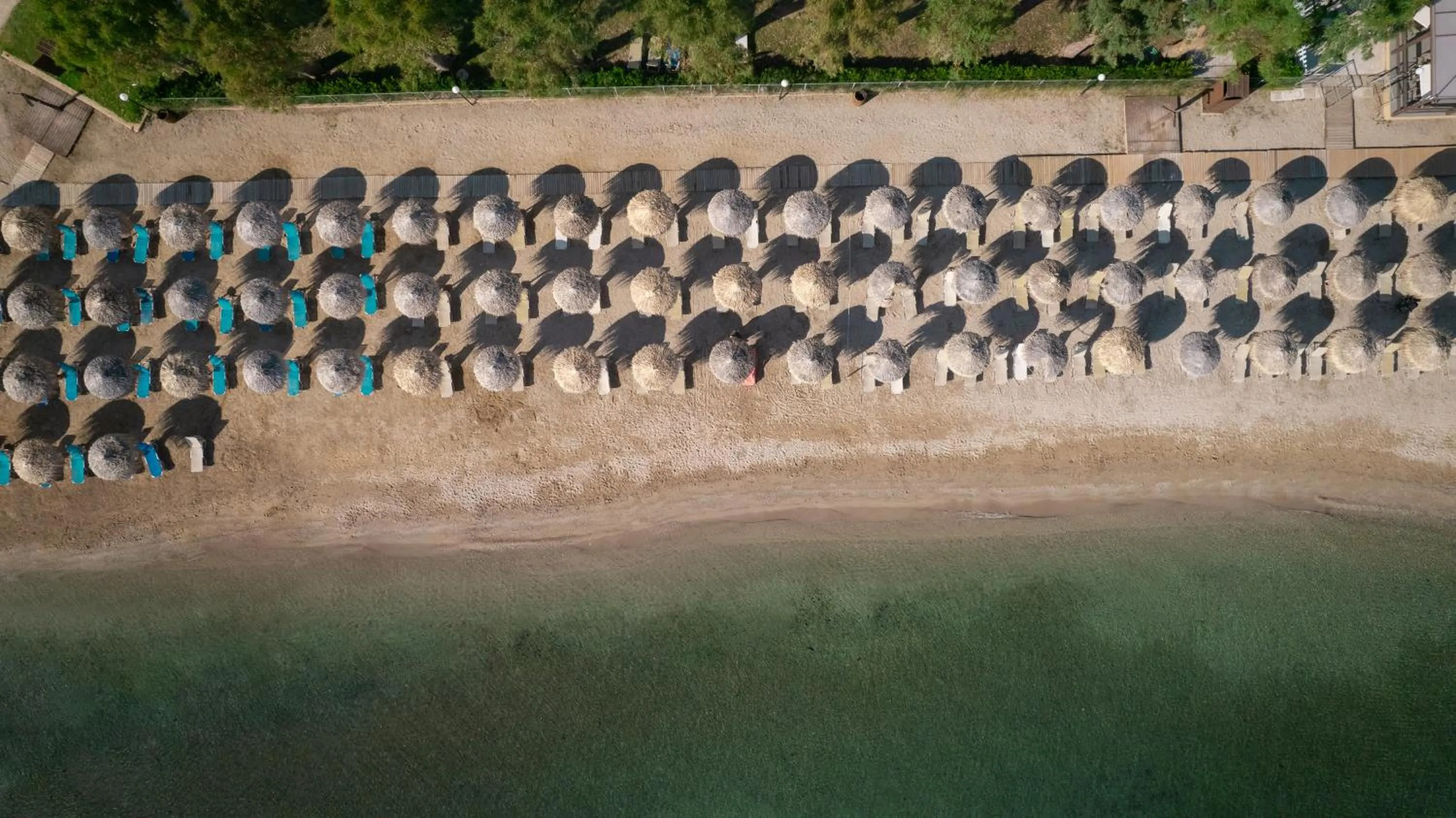 Beach in Canvas by Mitsis Messonghi