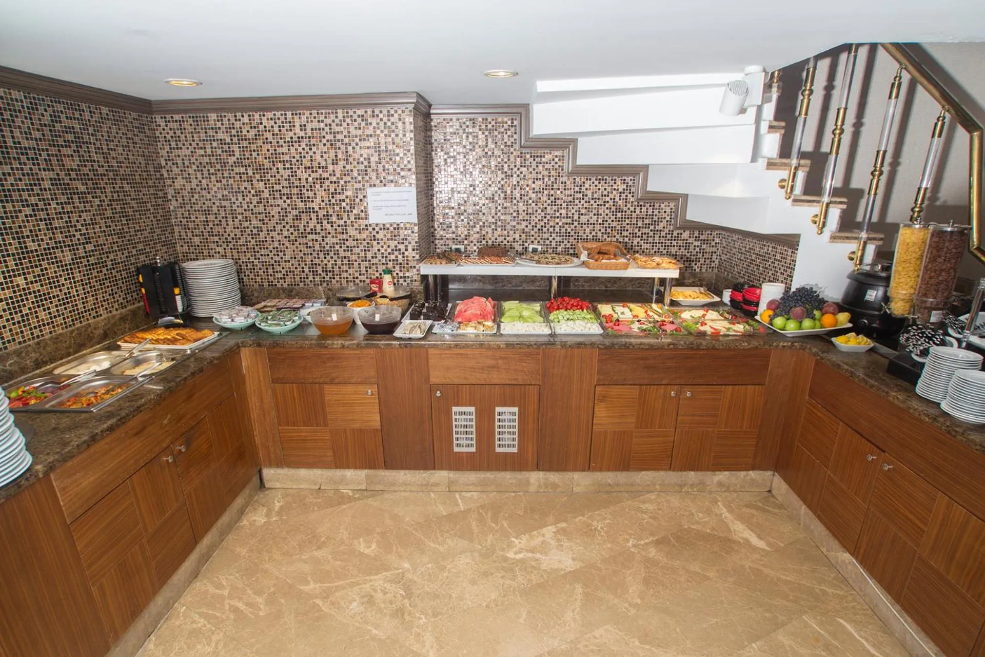 Buffet breakfast in Nova Plaza Taksim Square