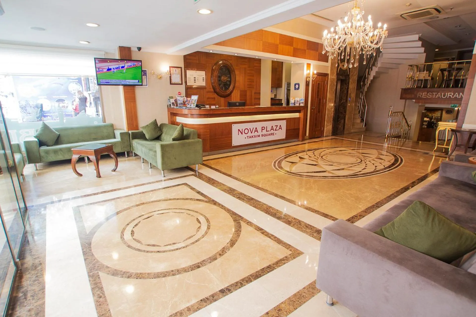 Lobby or reception in Nova Plaza Taksim Square