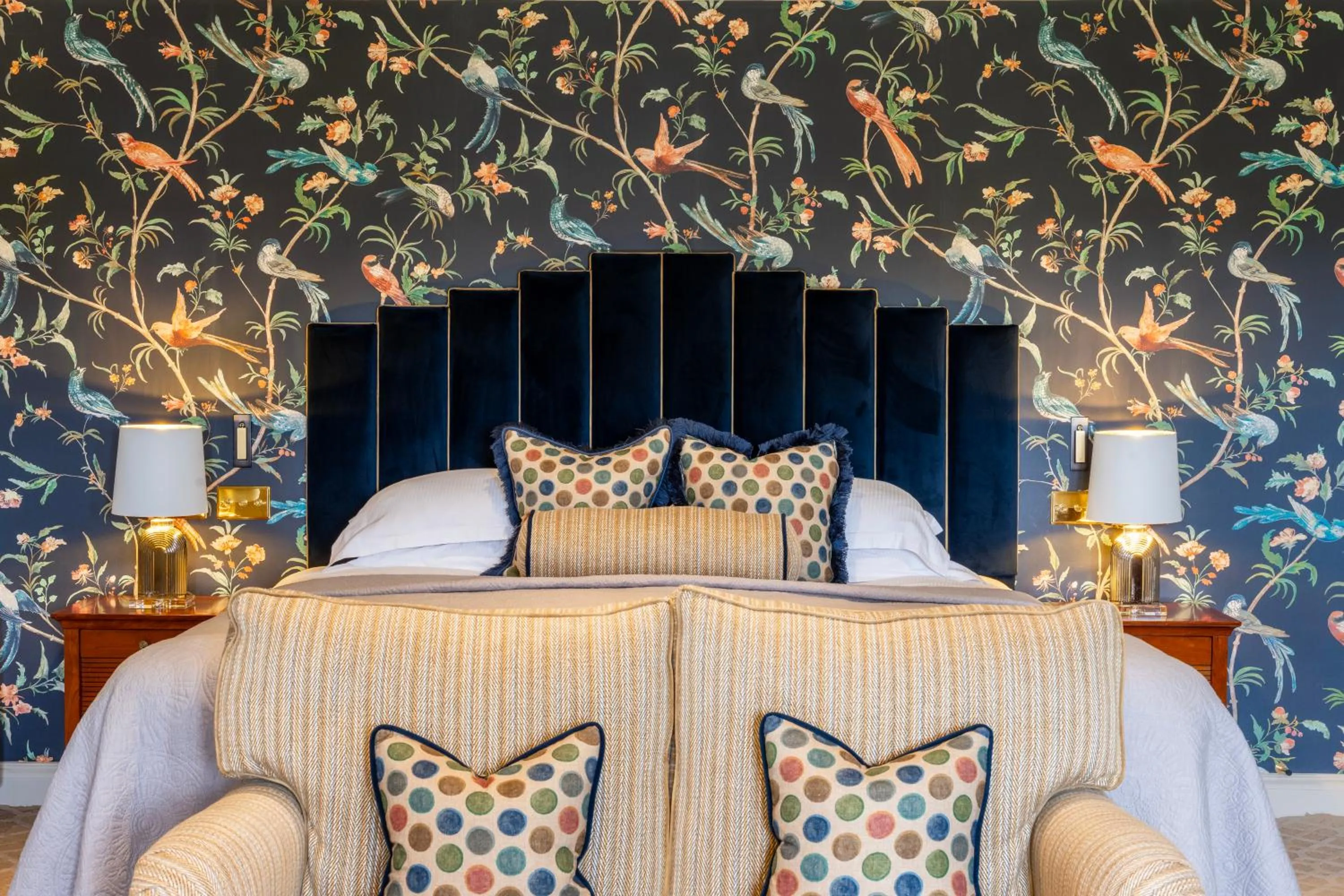 Bedroom, Bed in Mallory Court Country House Hotel & Spa