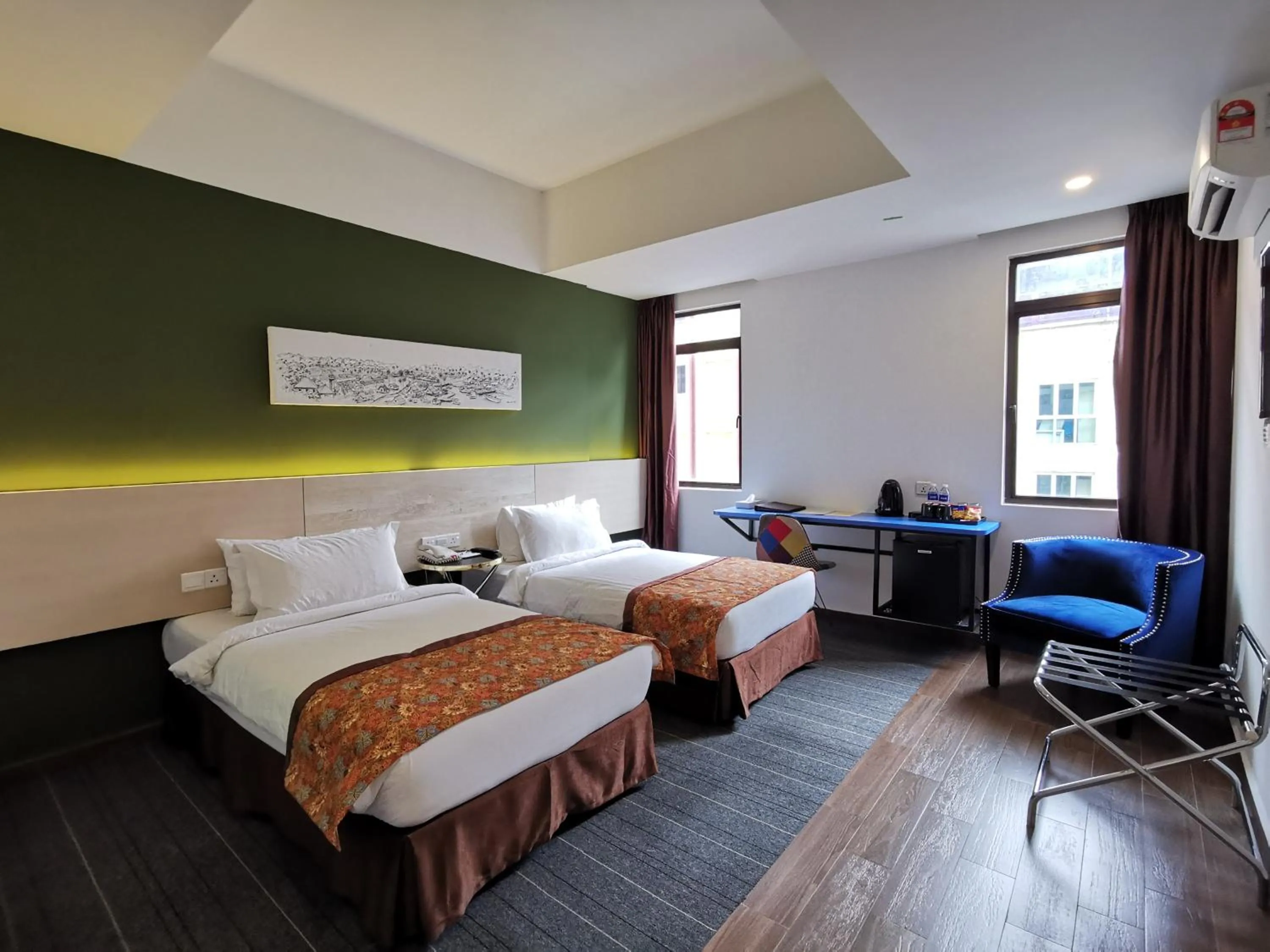 Bedroom, Bed in Leo Palace Hotel New Wing, WTC Kuala Lumpur