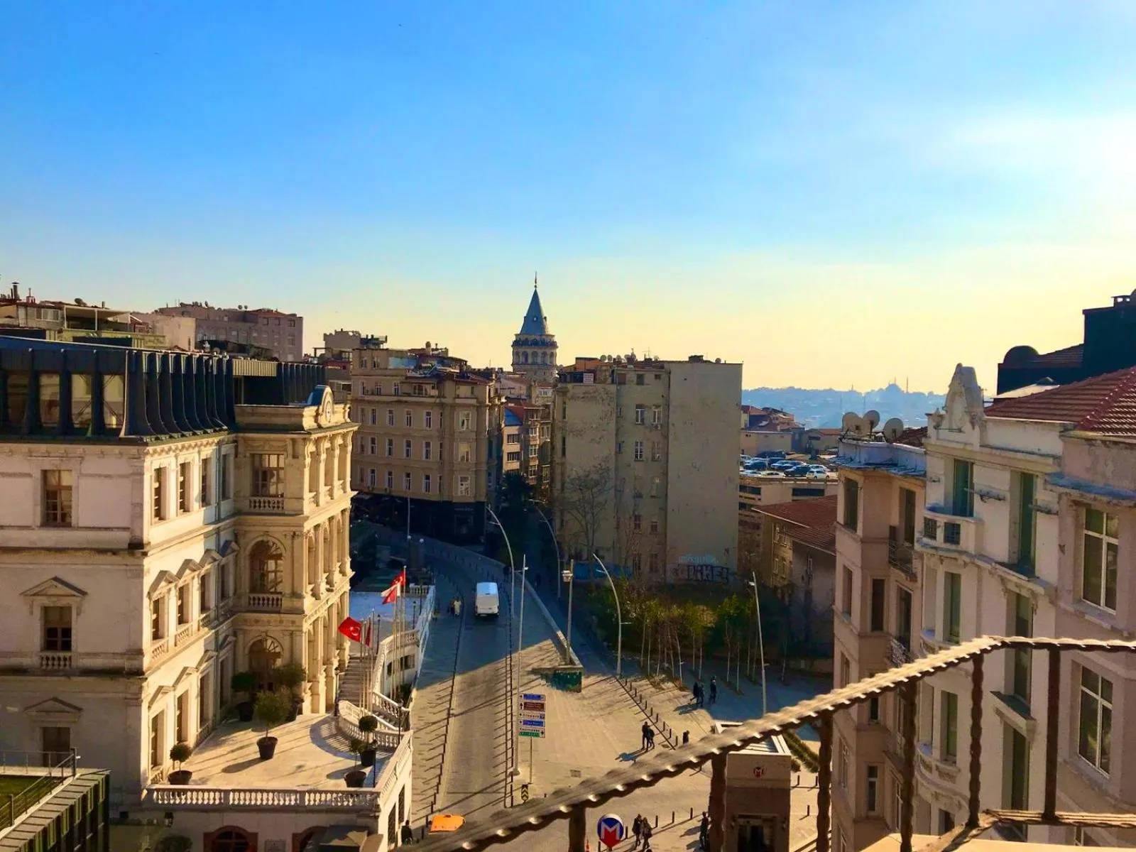 View (from property/room) in GALATA M84