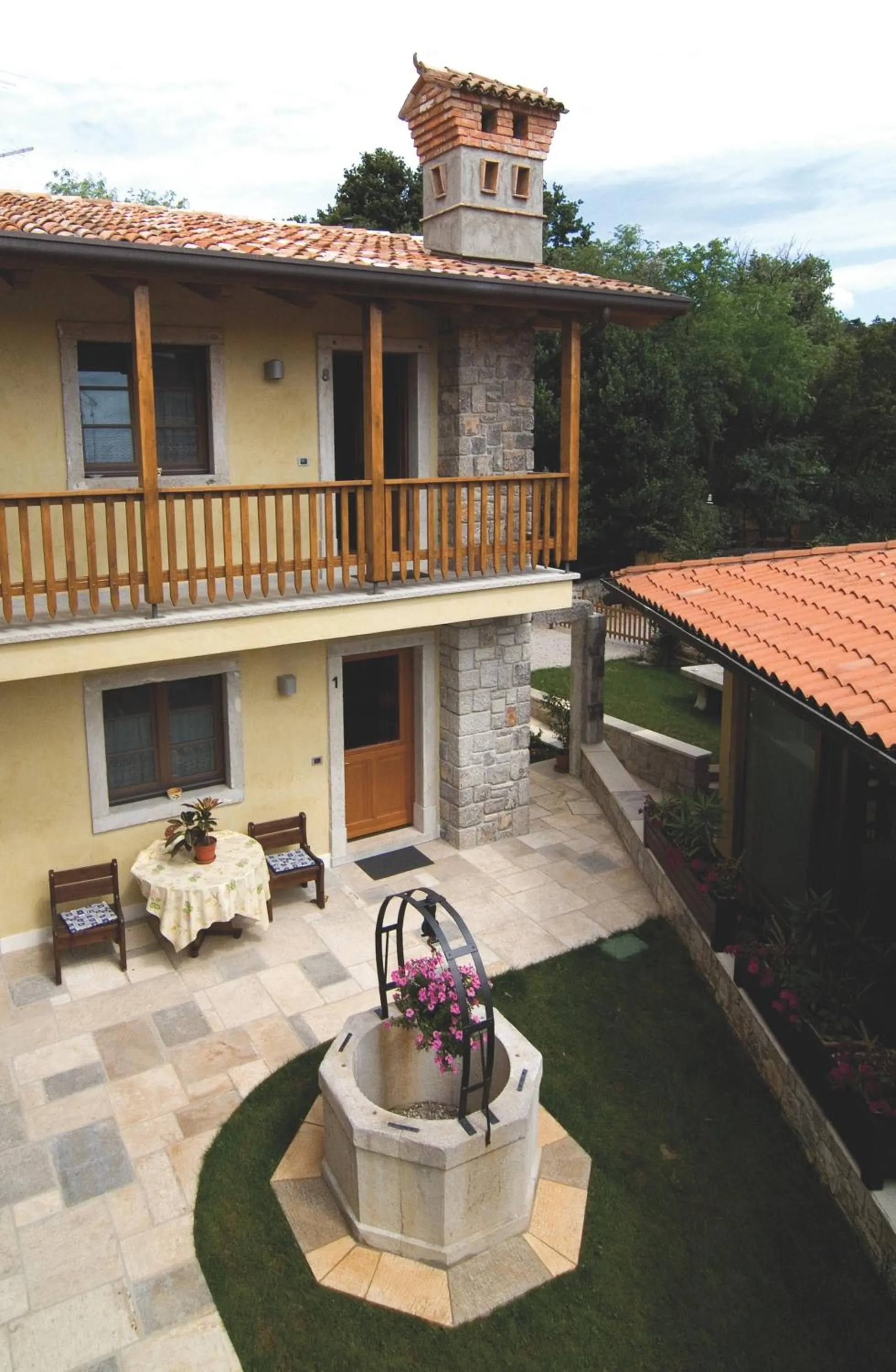 On site in Lokanda Devetak