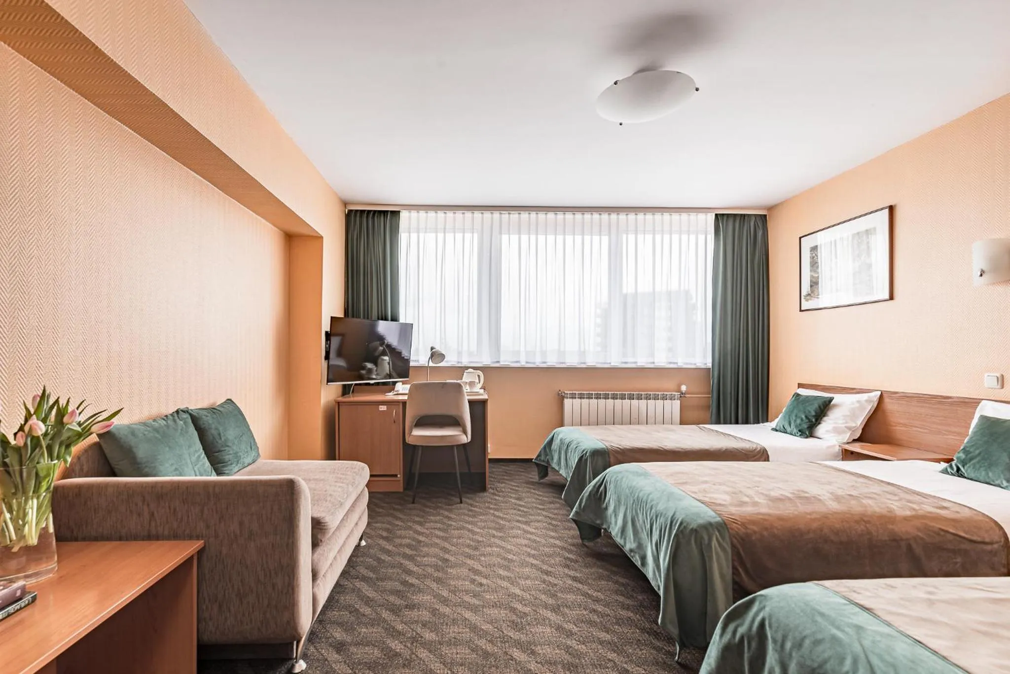 Photo of the whole room, Bed in Hotel Zemaites