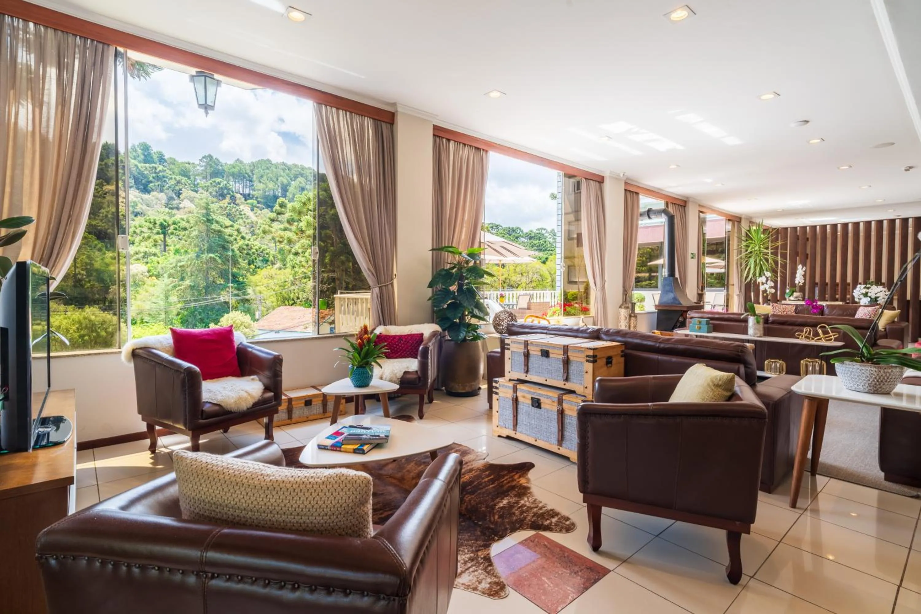 TV and multimedia in Pousada Grandchamp - Campos do Jordao