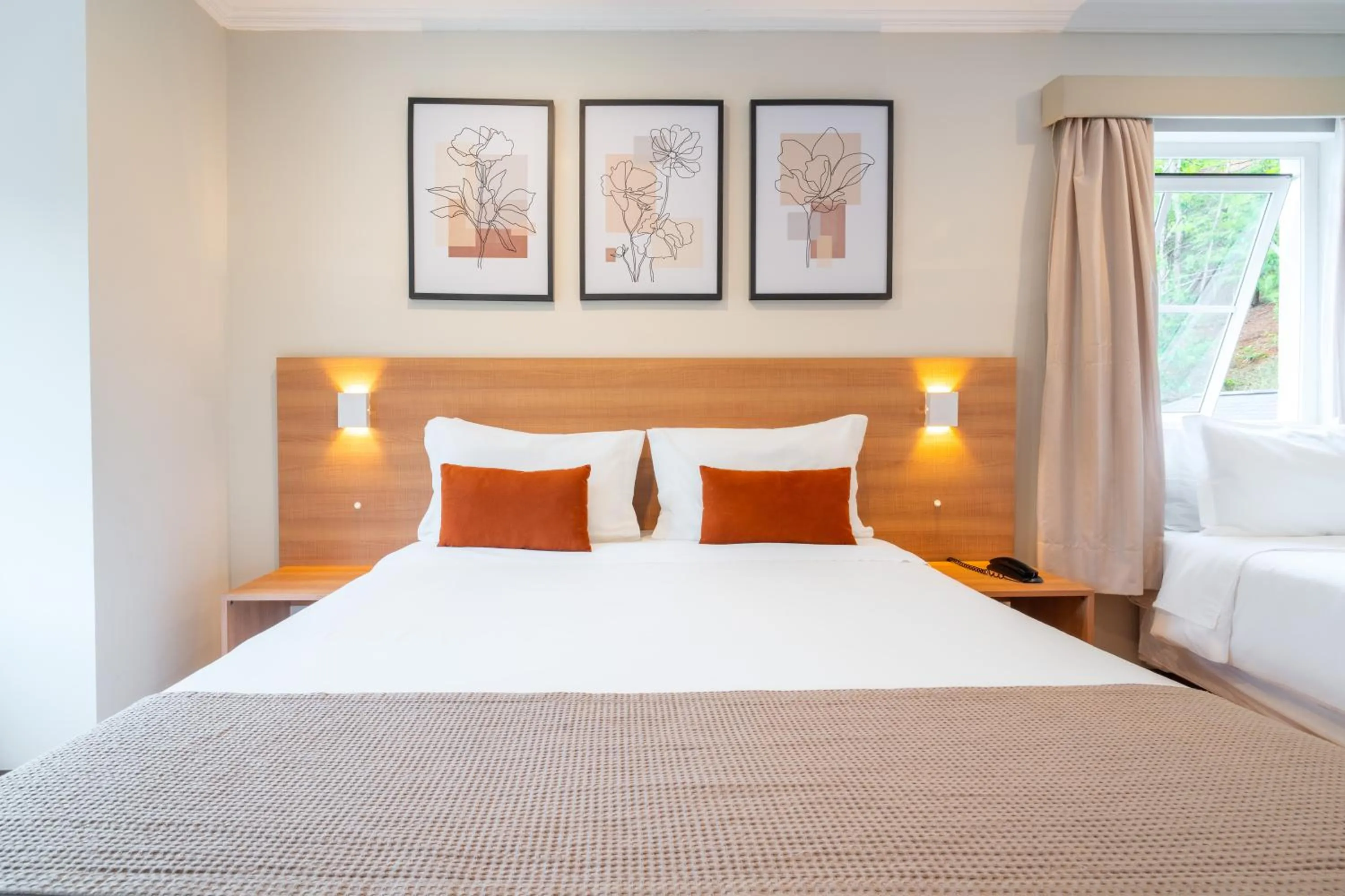 Bed in Pousada Grandchamp - Campos do Jordao