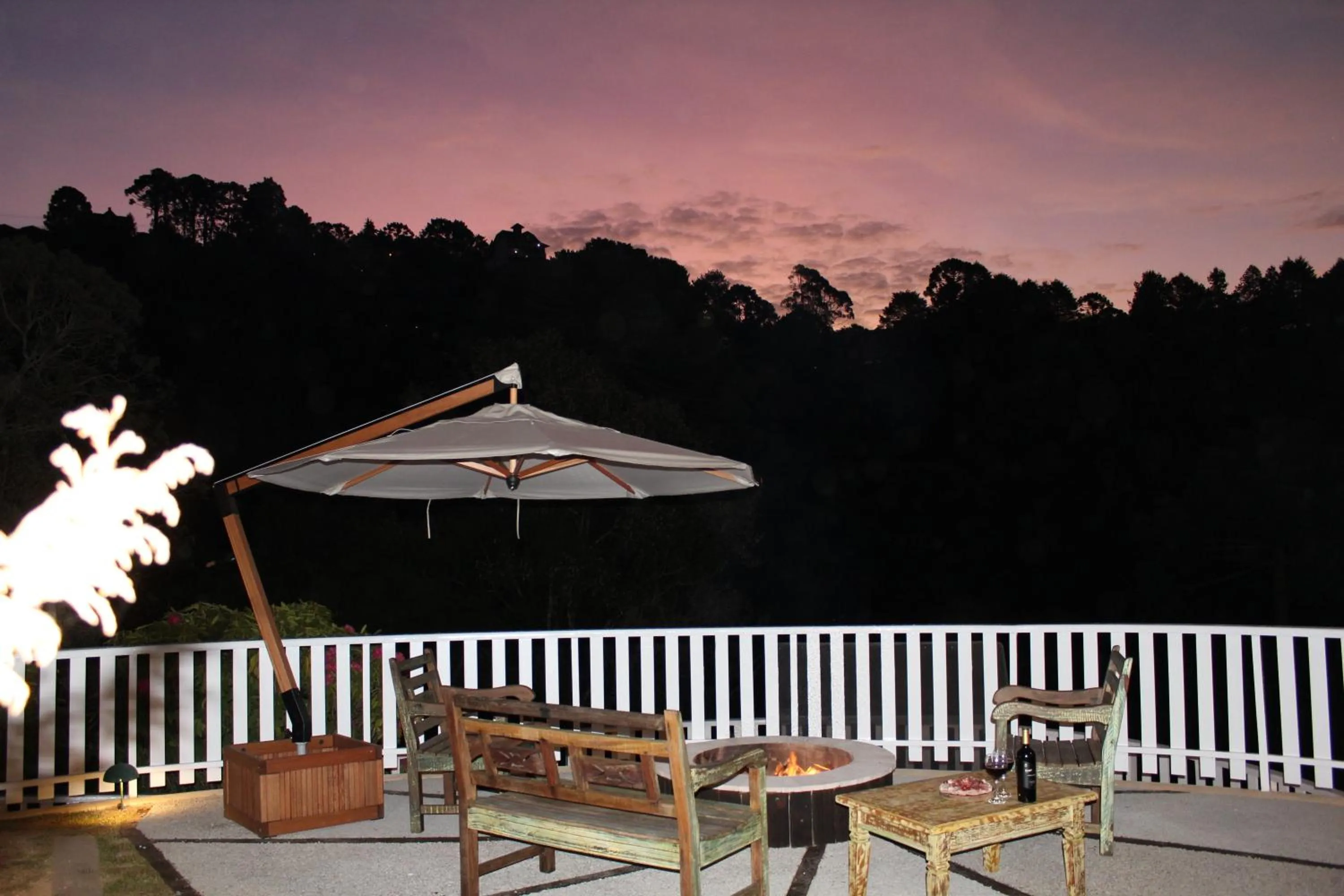 Night in Pousada Grandchamp - Campos do Jordao