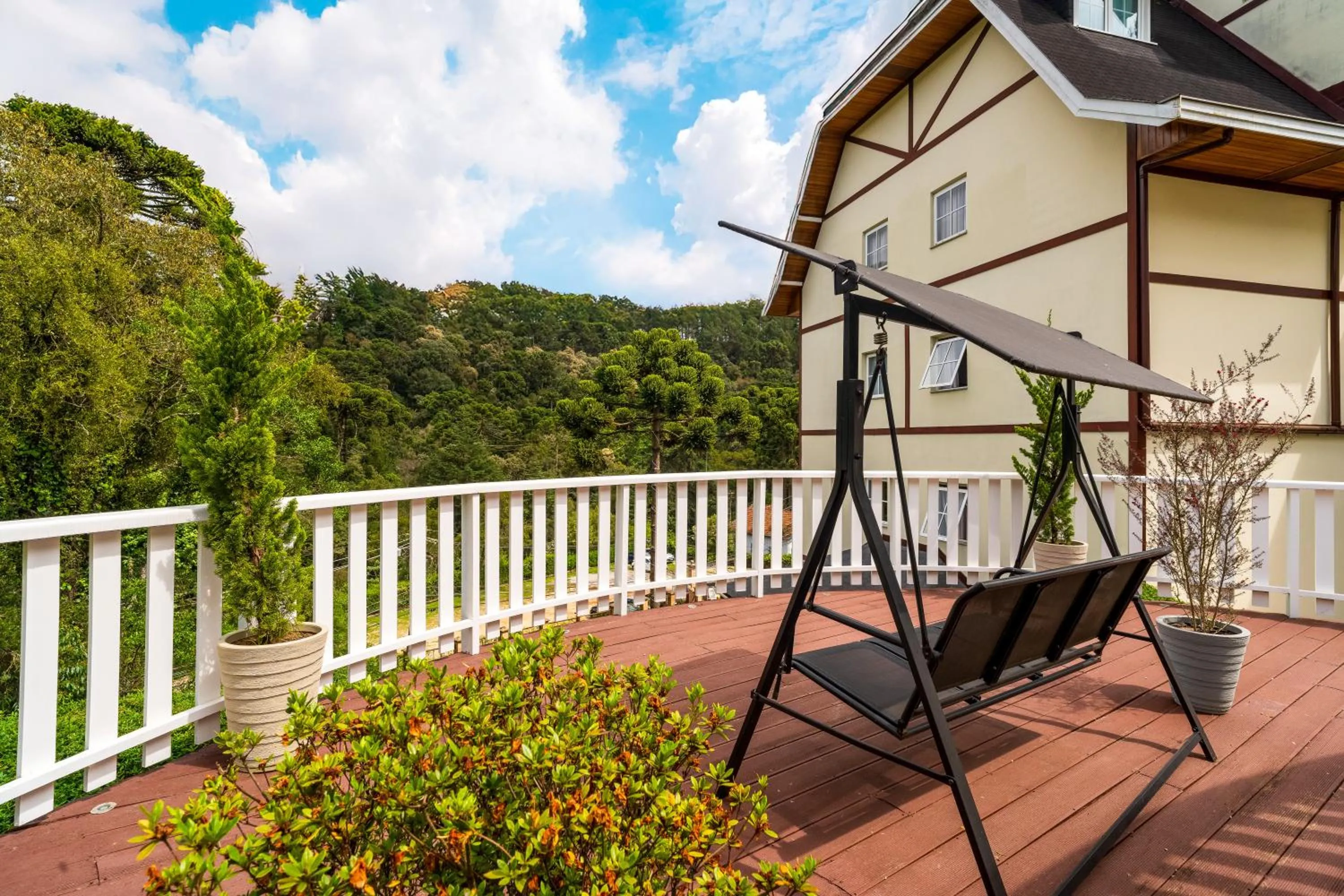 Natural landscape in Pousada Grandchamp - Campos do Jordao