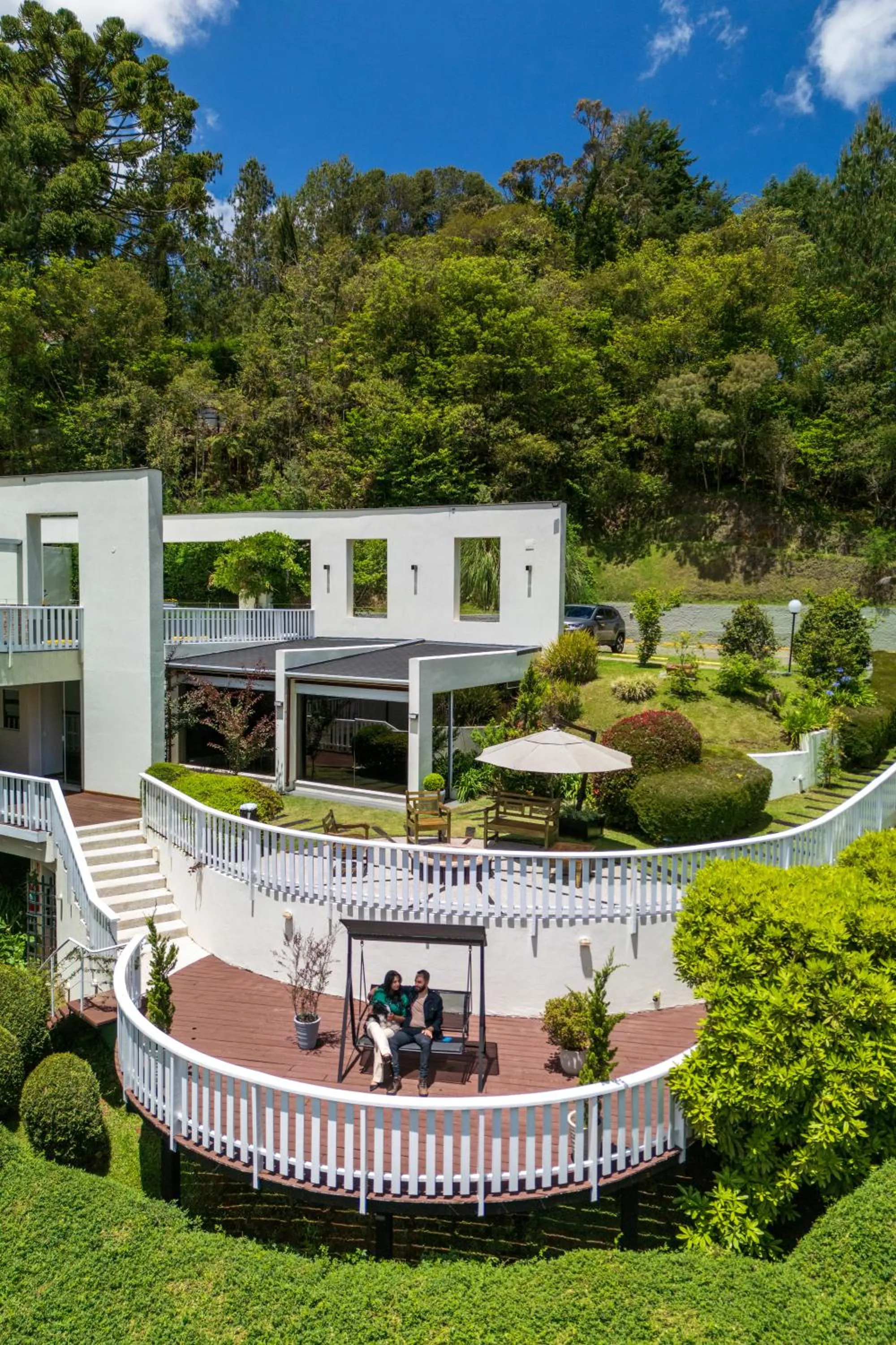 Property building in Pousada Grandchamp - Campos do Jordao