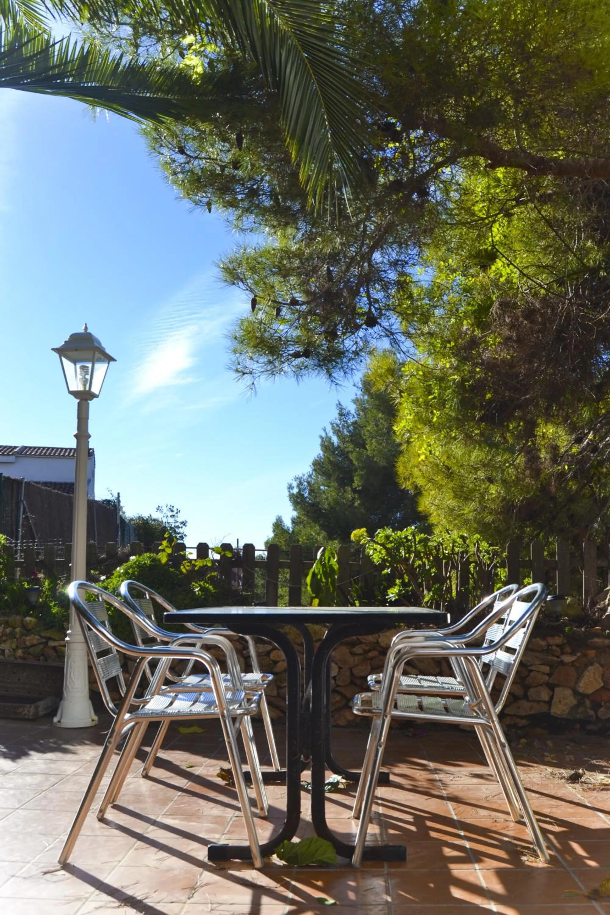 Patio in Hotel Oreneta