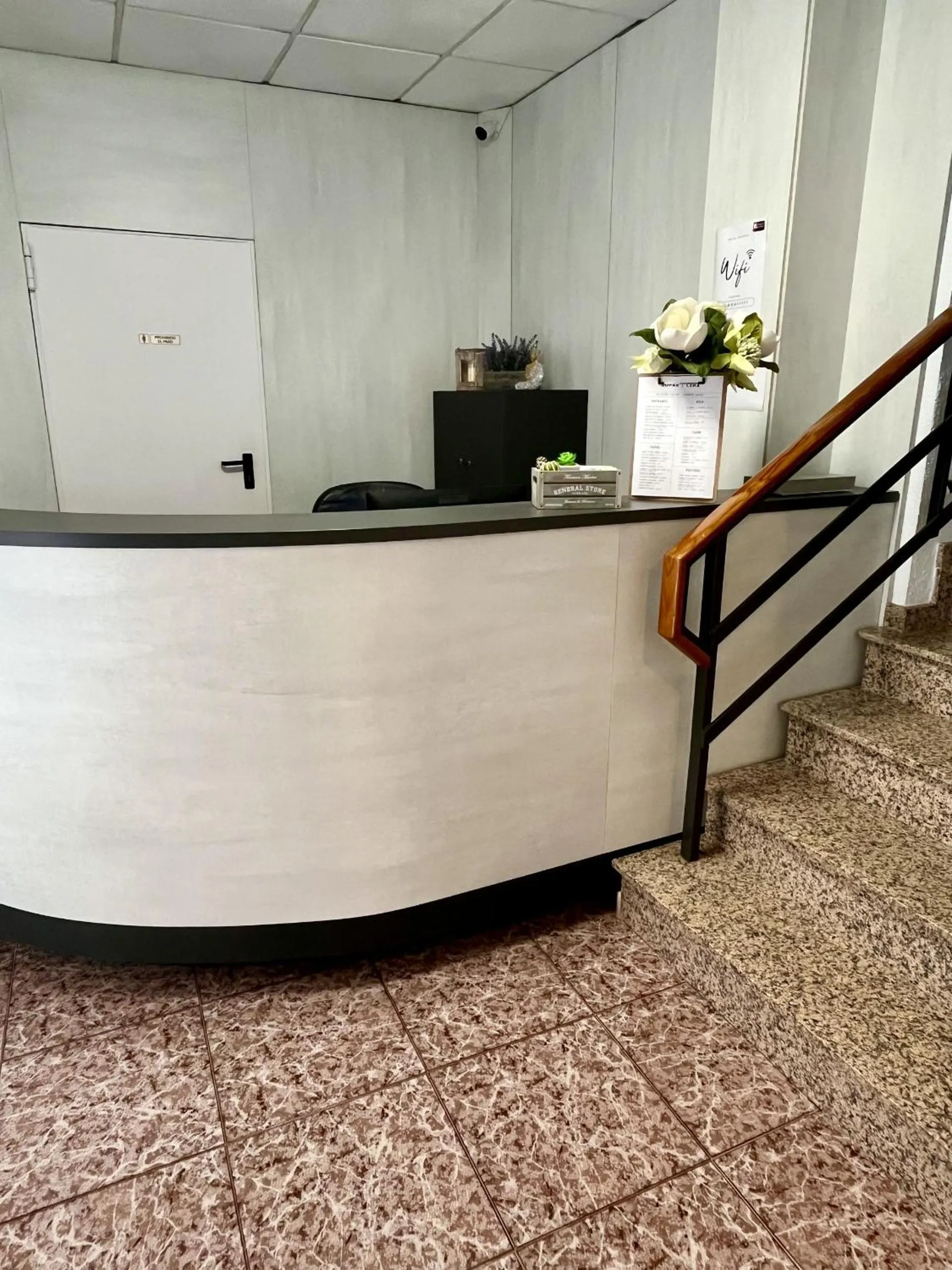 Lobby or reception in Hotel Oreneta