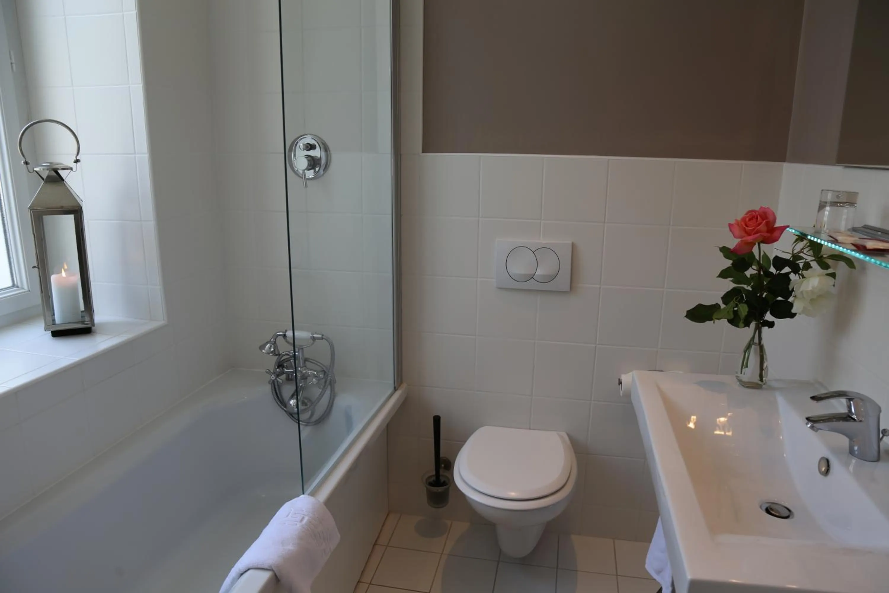 Bathroom in Hôtel Moderna